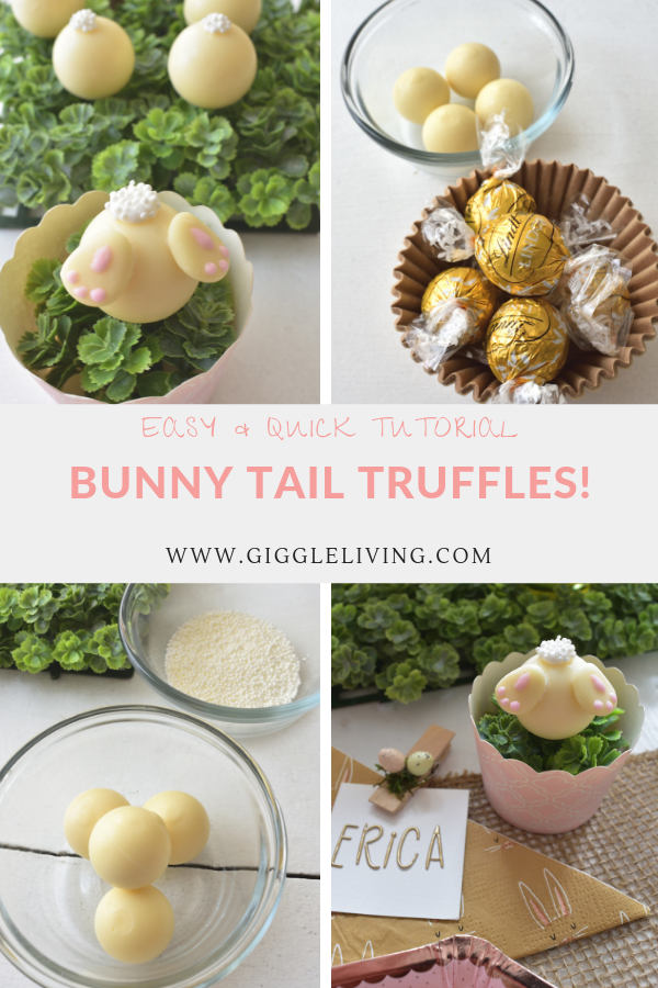 Bunny tail truffle tutorial