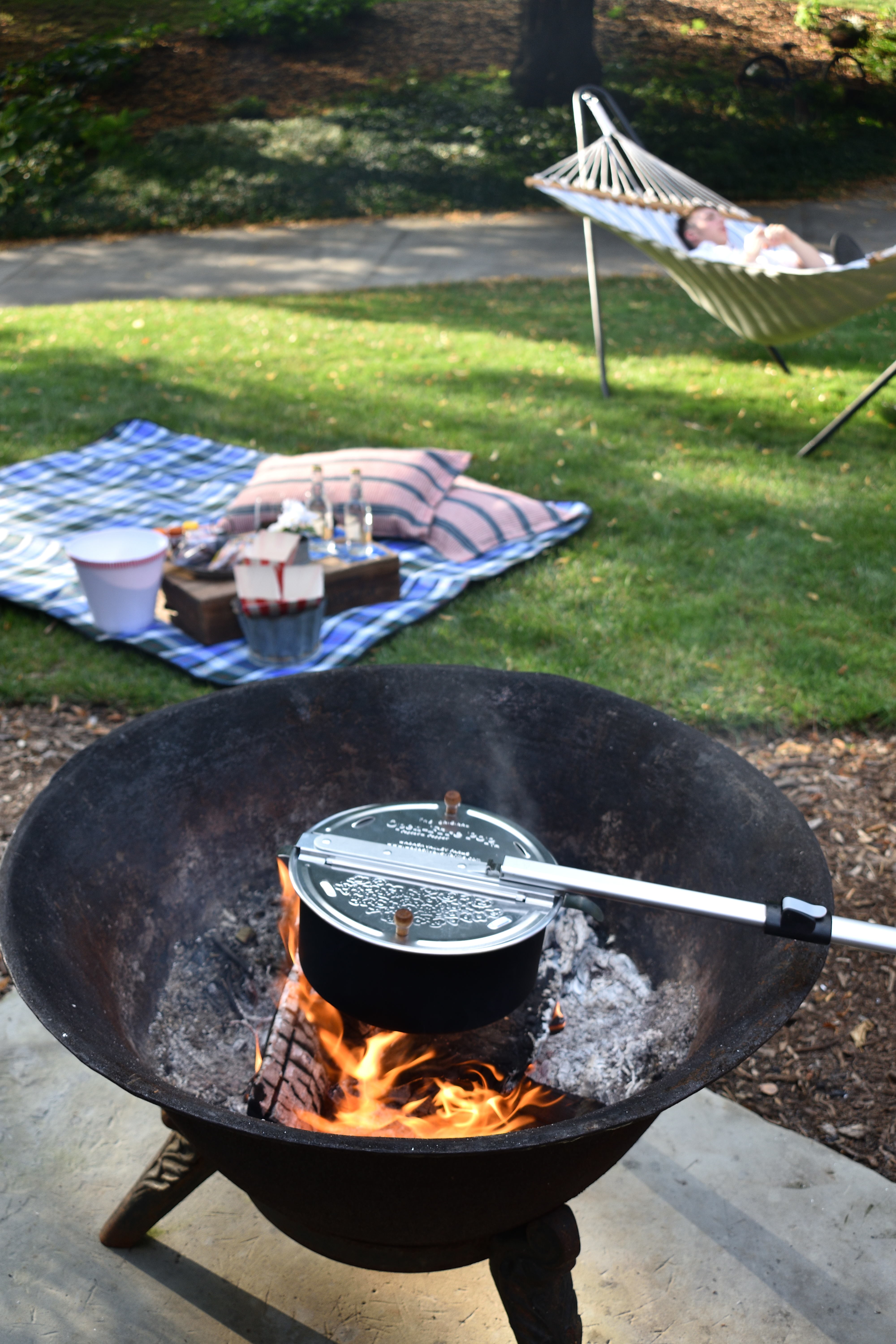 campfire popcorn