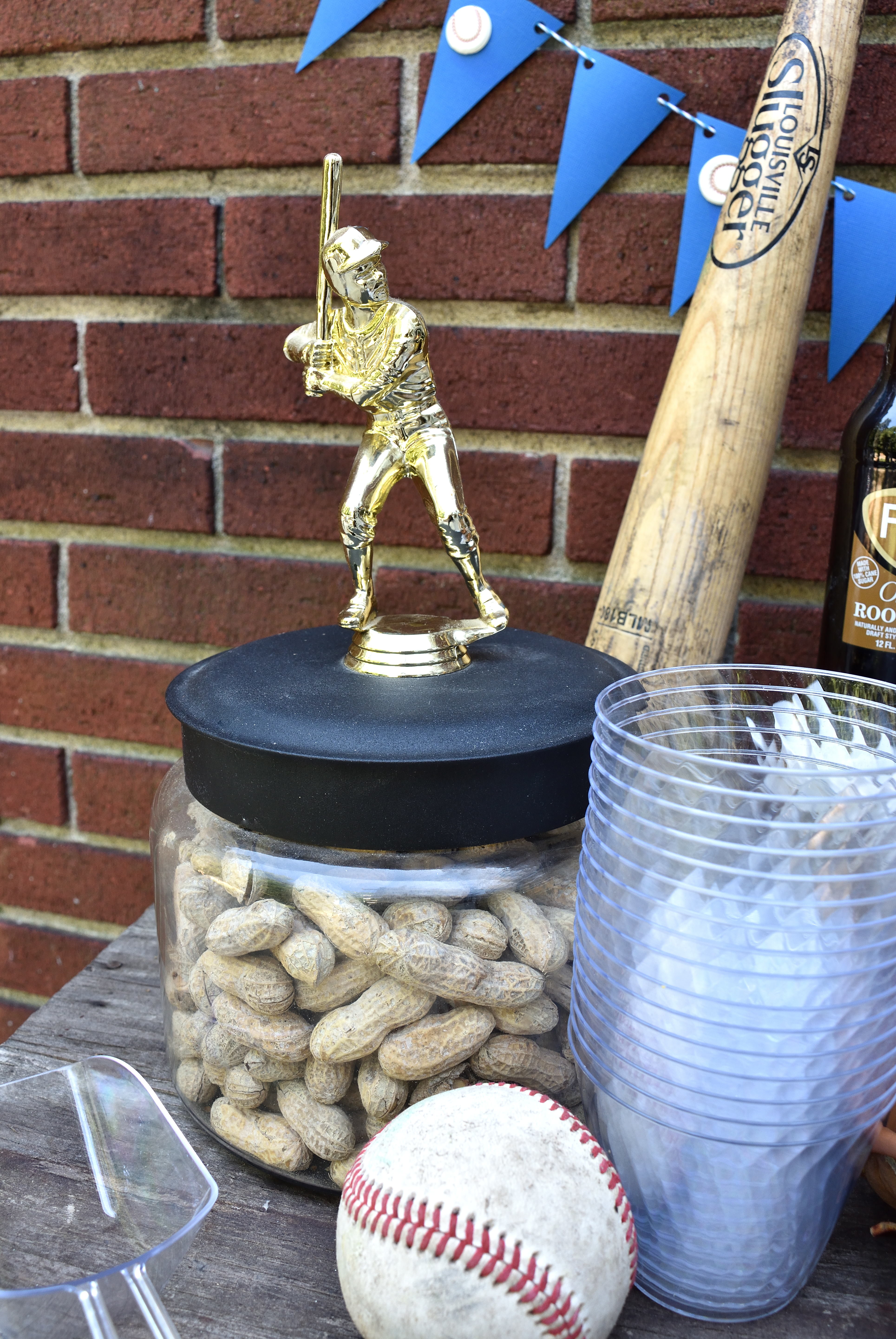 baseball snack table ideas