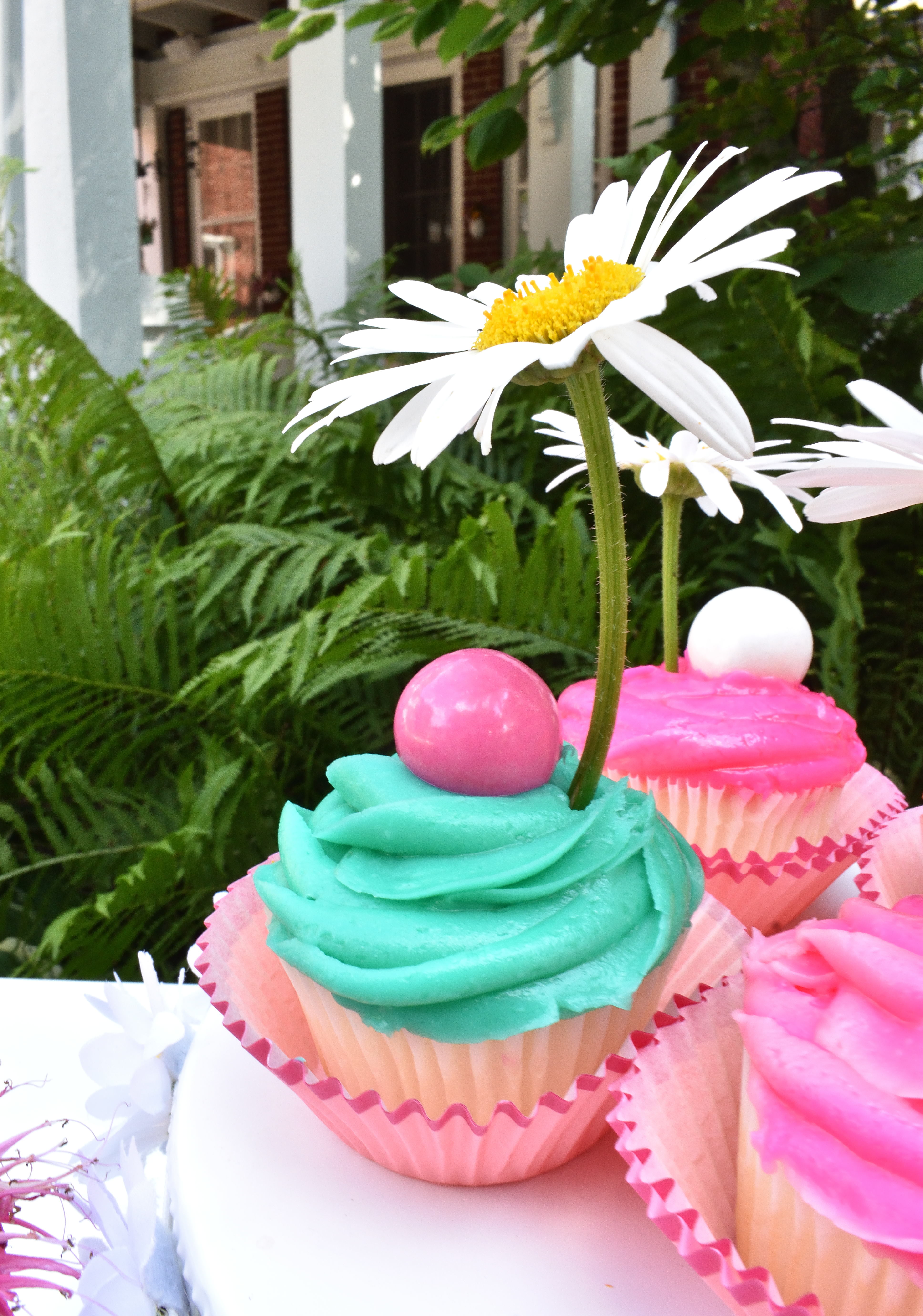 pool party cupcake topper