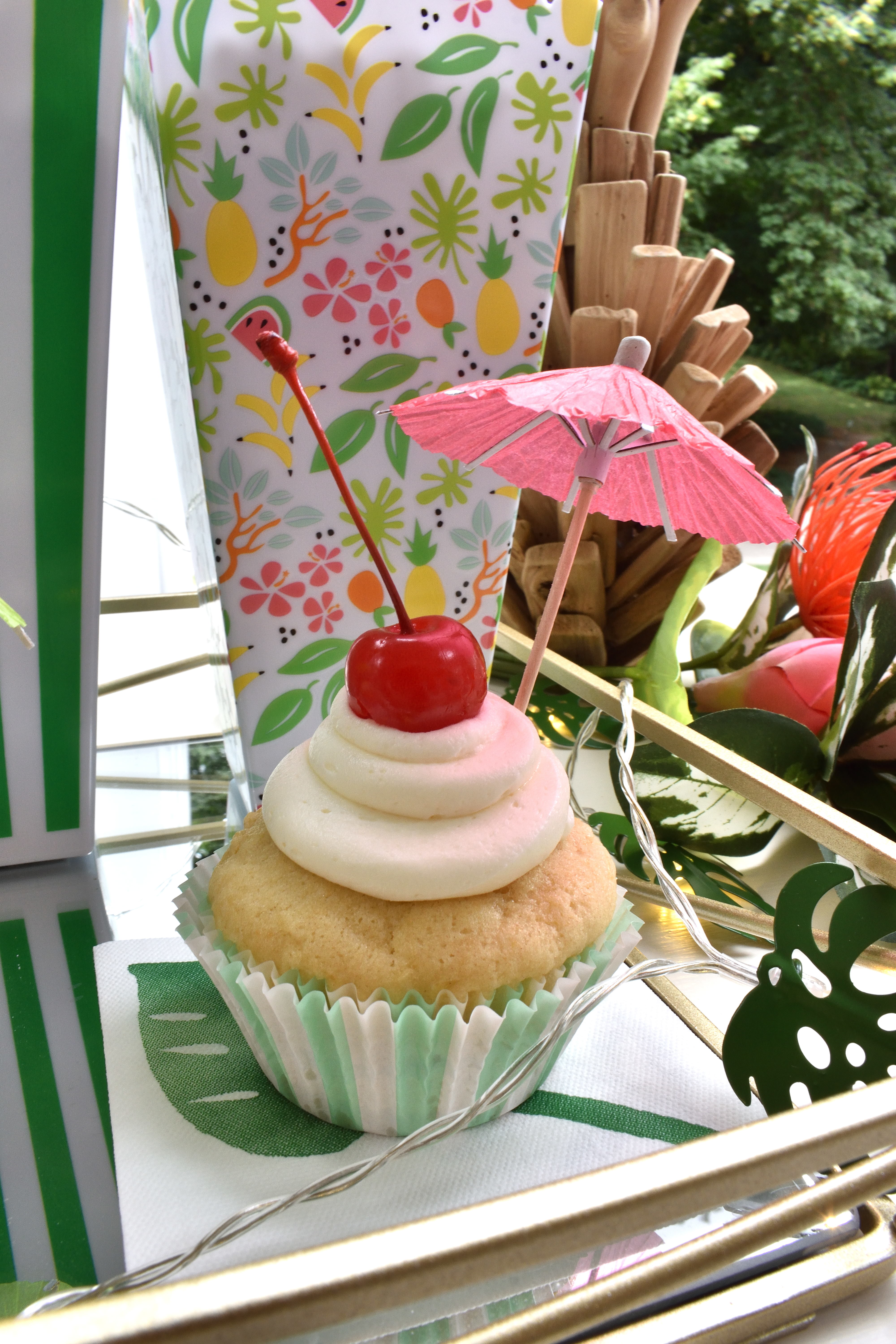 pina colada cupcake recipe