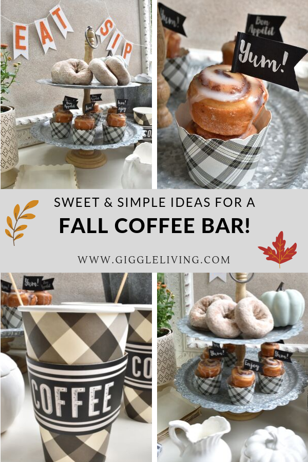 Fall coffee bar ideas 