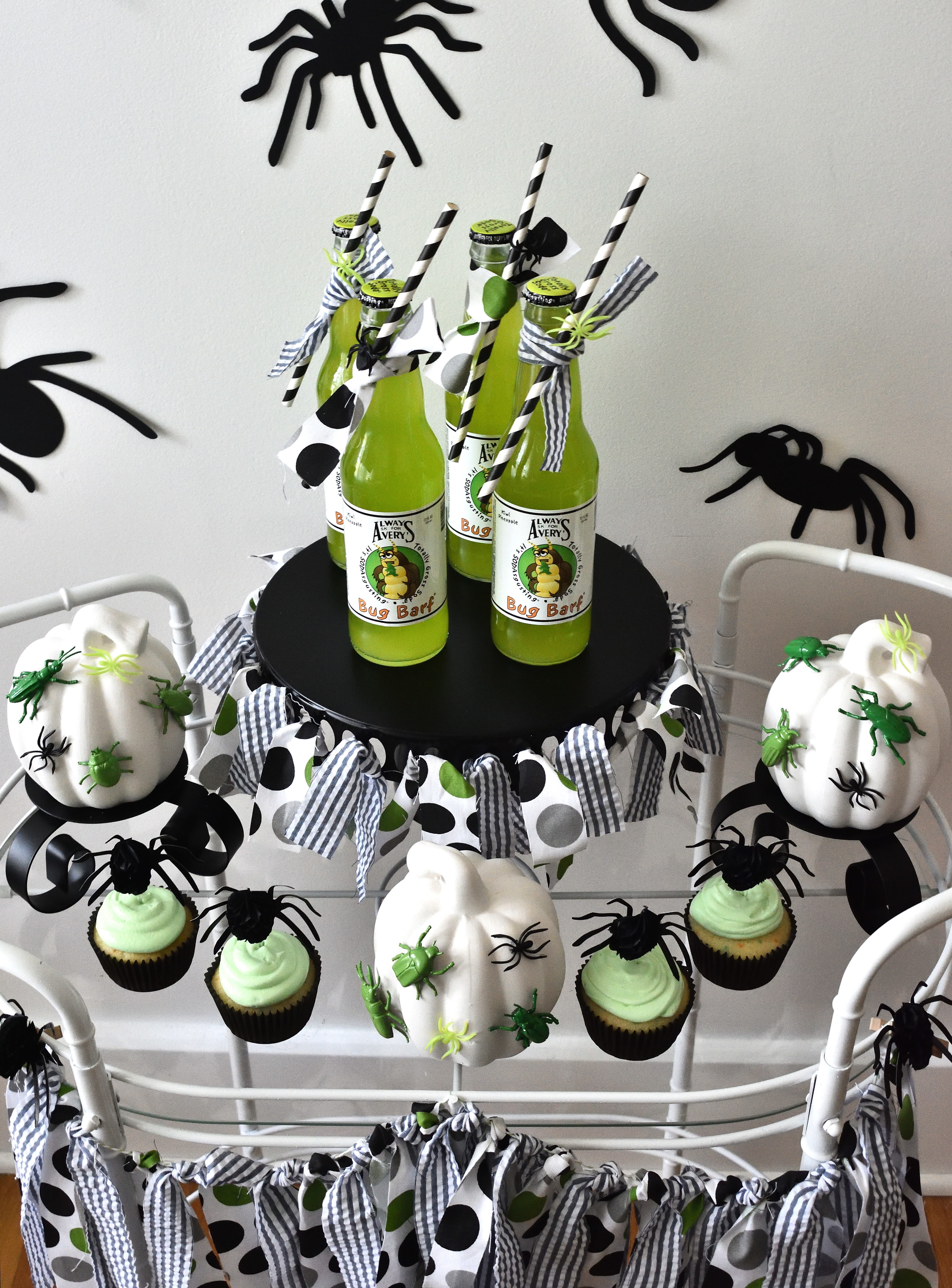 Creepy Crawly Halloween Treat Cart