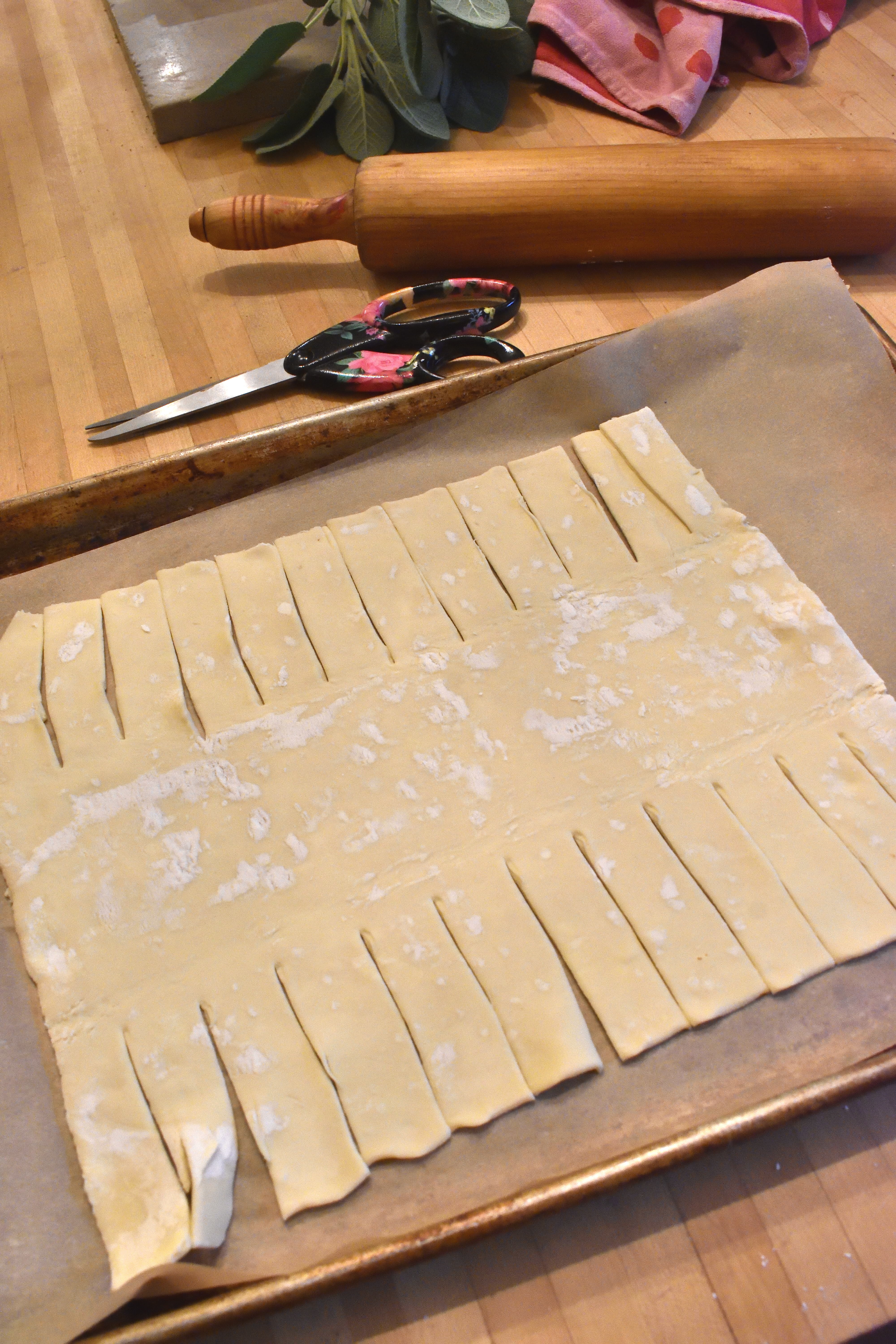 sausage plait tutorial