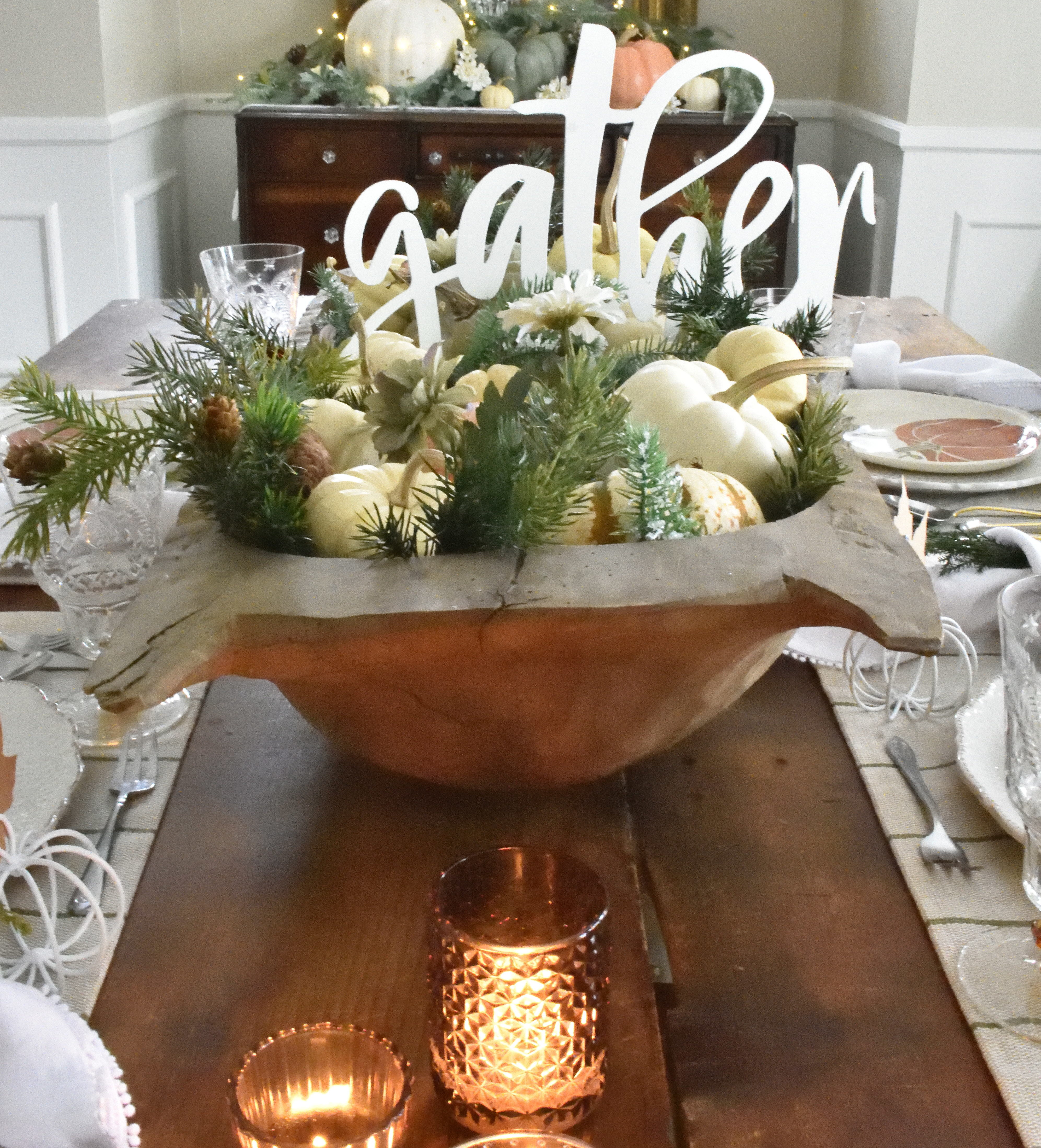 Thanksgiving centerpiece idea