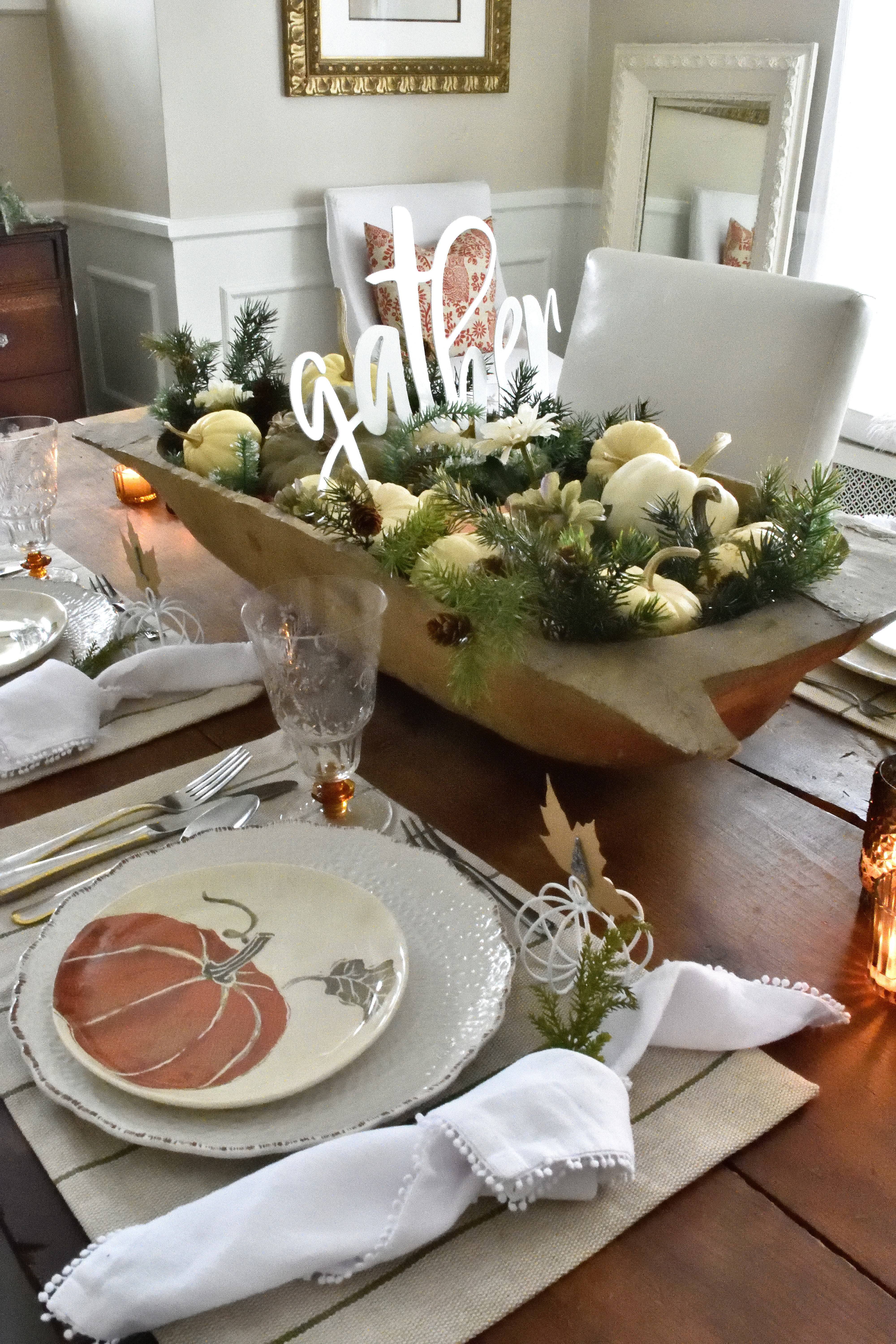 Thanksgiving table