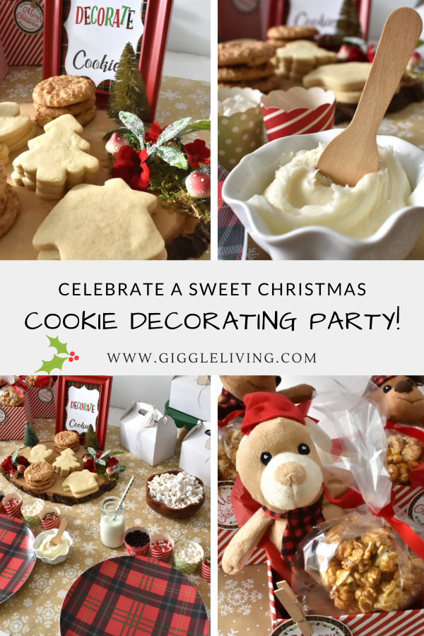 Christmas cookie decorating party inspiration