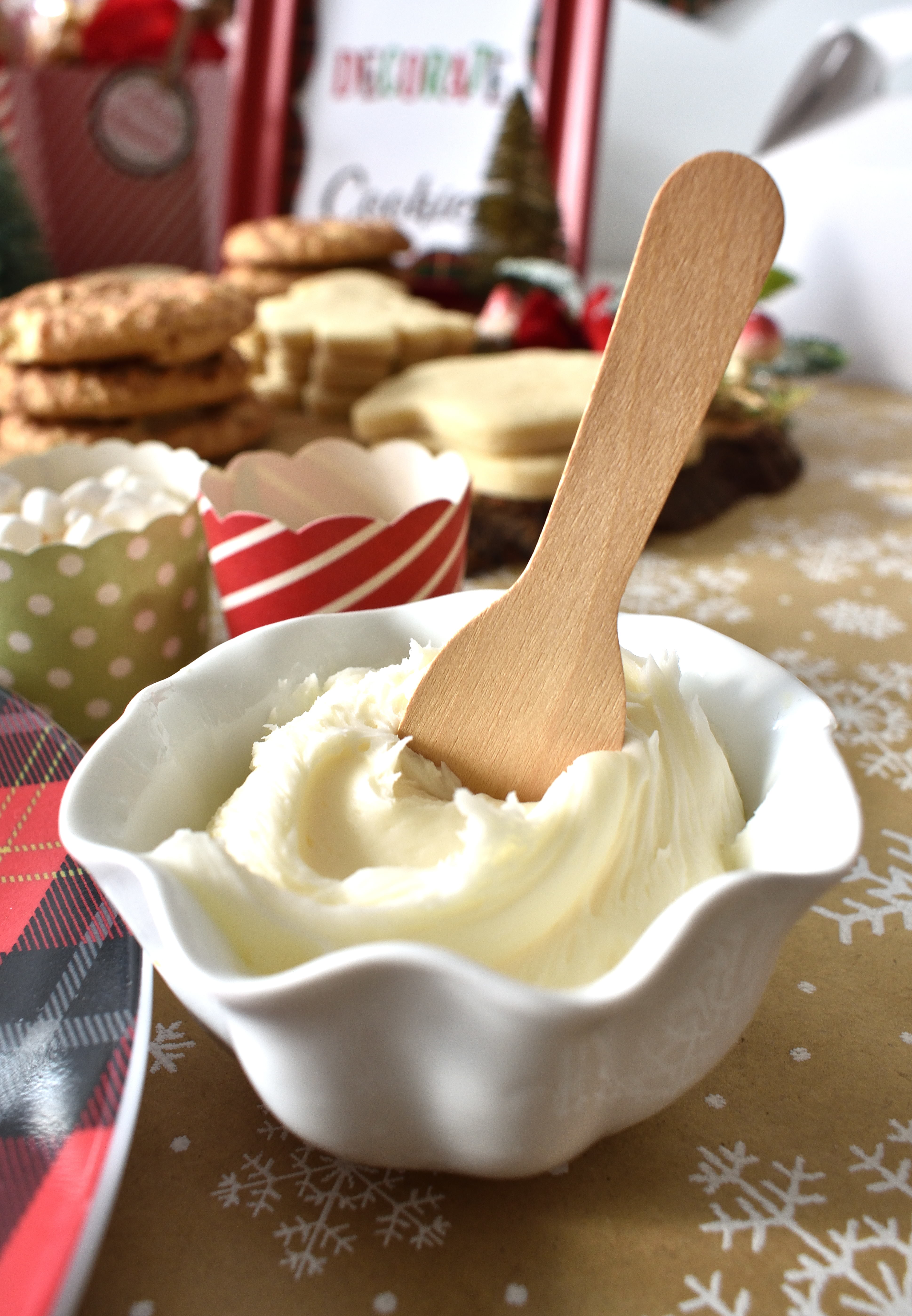 Christmas cookie decorating