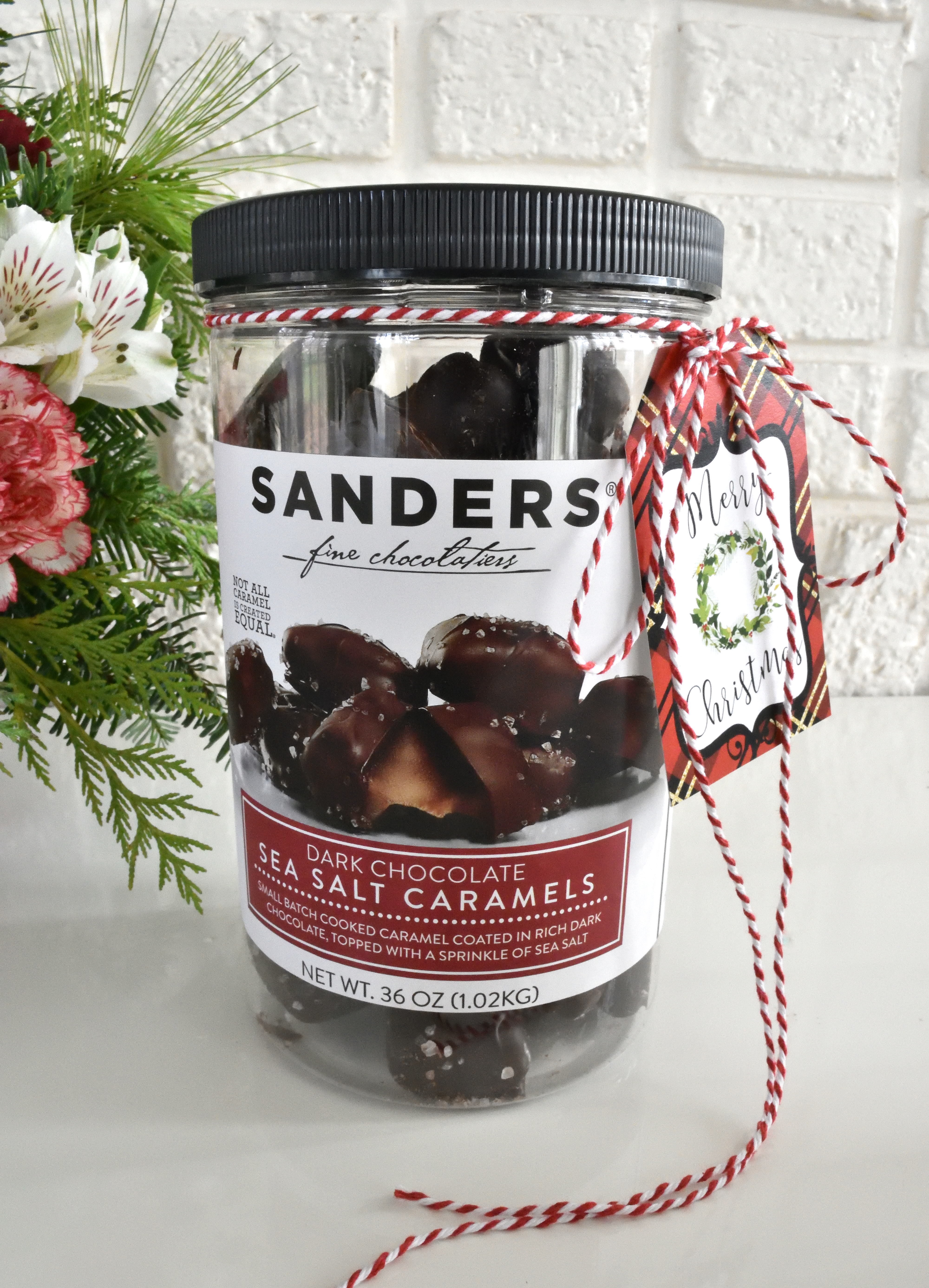 Dark chocolate, sea salt caramels