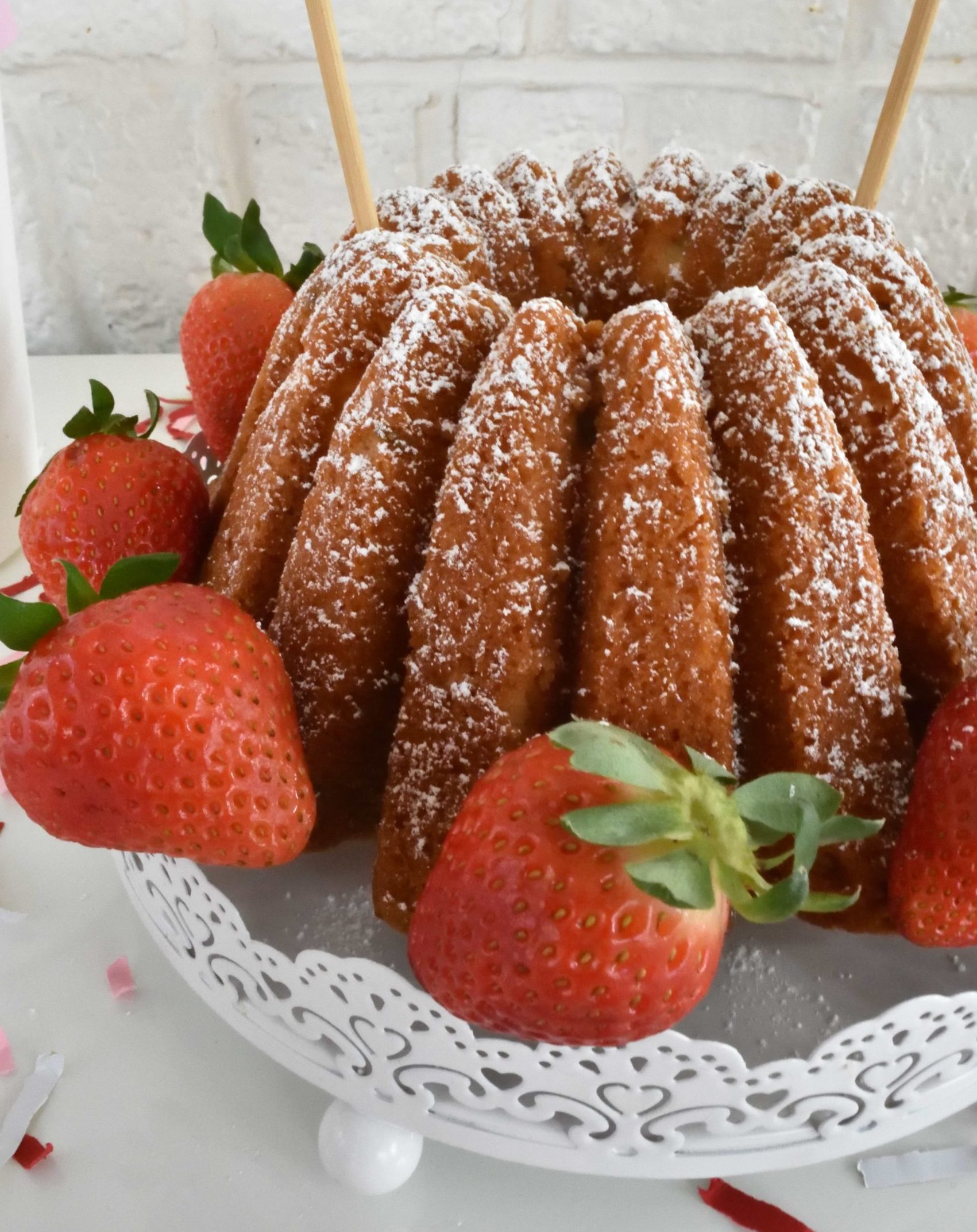 Valentine pound cake recipe