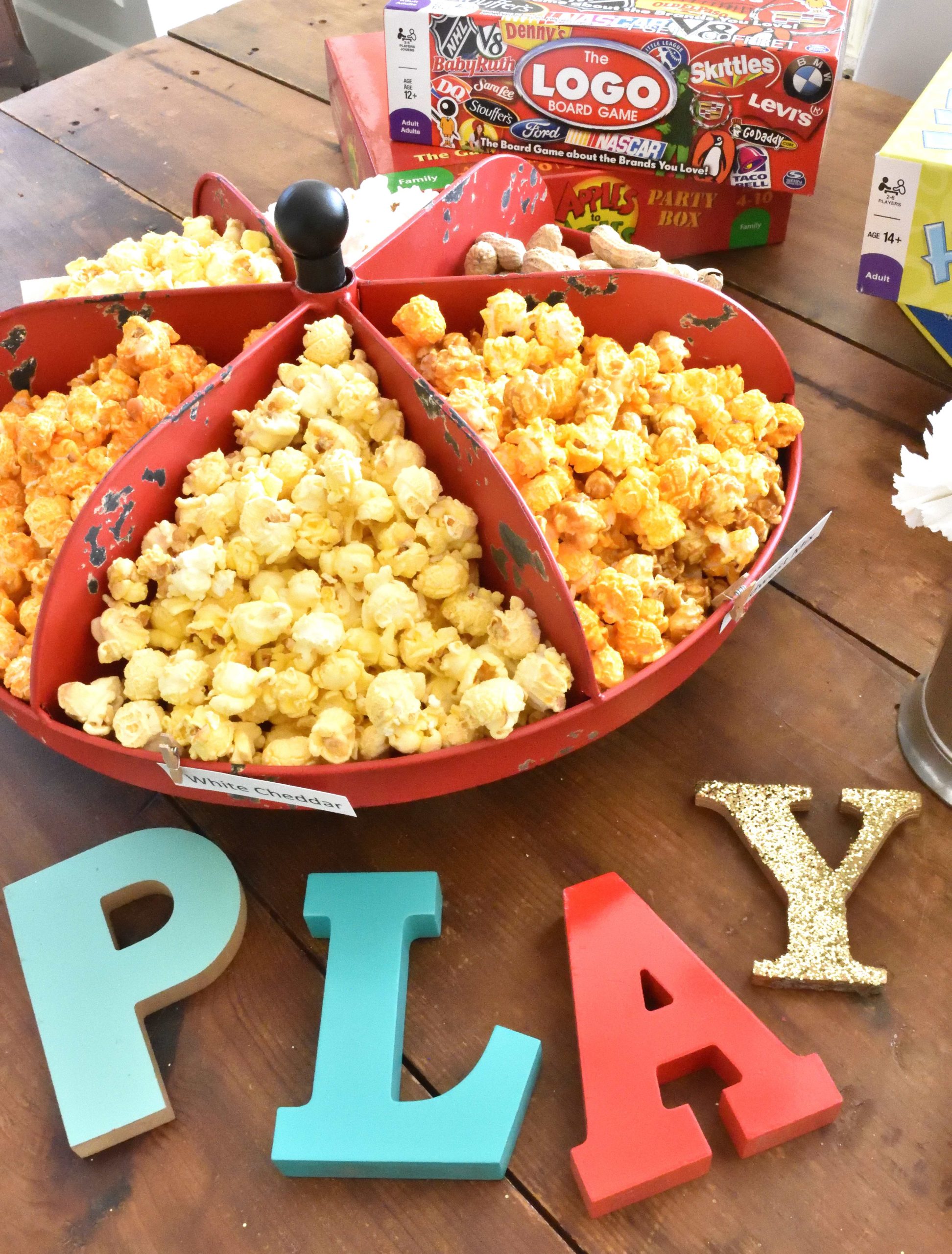 Game night fun for a festive evening in! See the easy ideas!