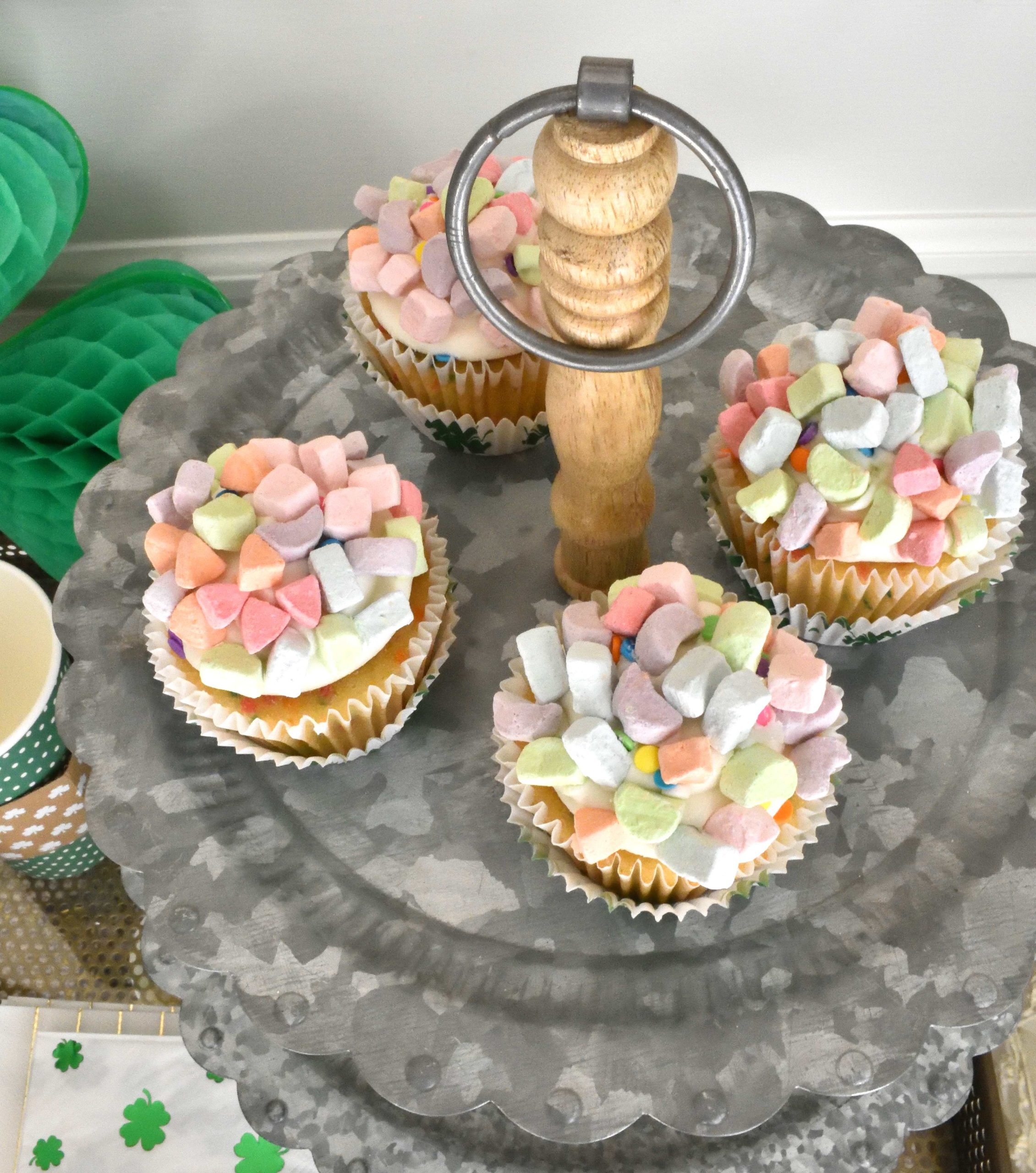 St. Paddys day cupcakes