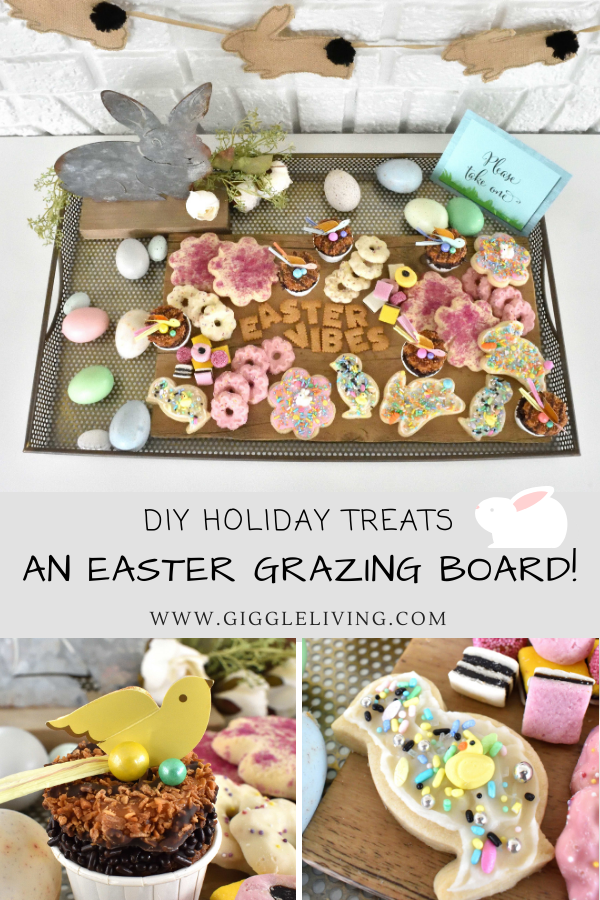 Create an Easter dessert grazing board for holiday celebrations!
