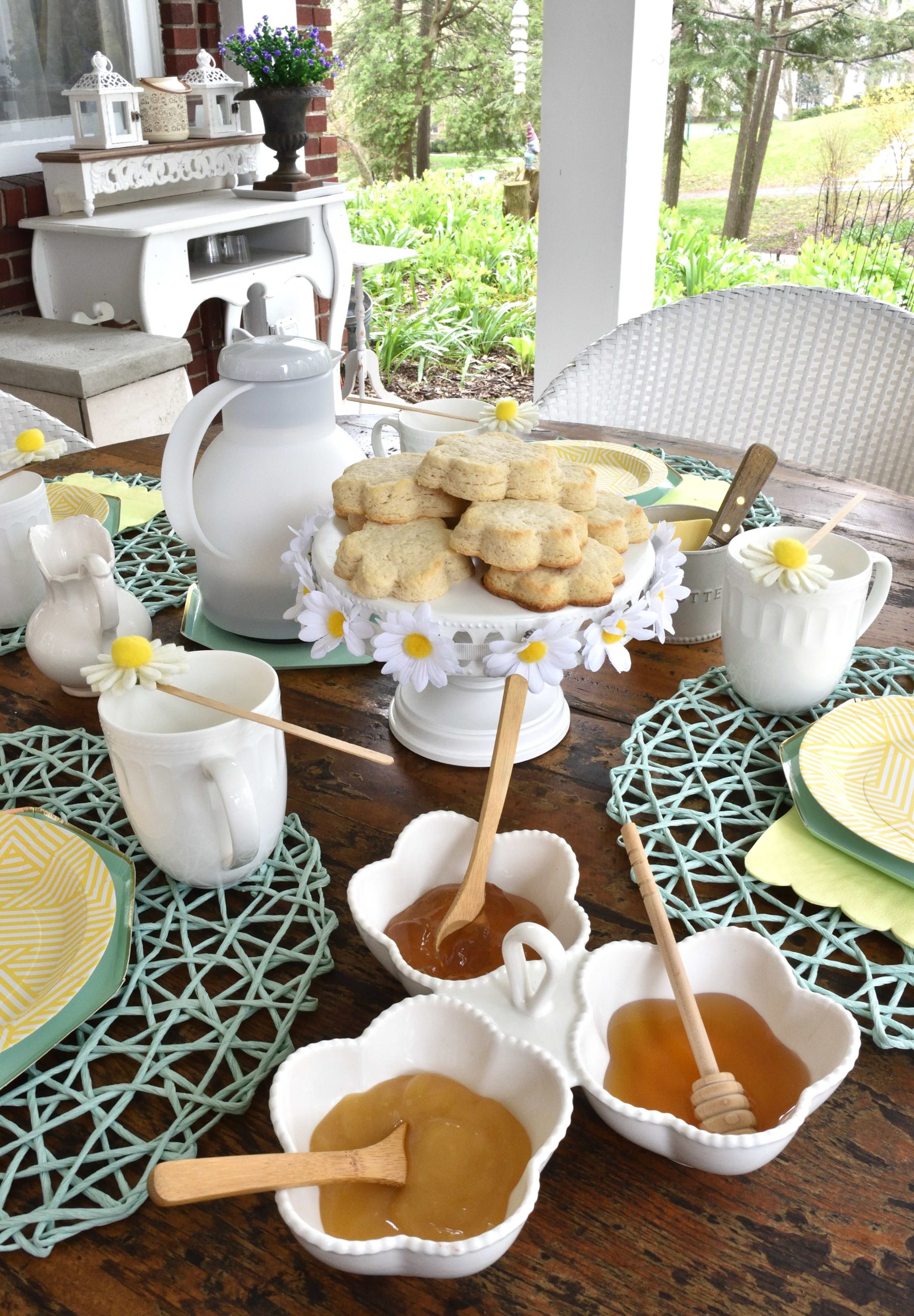 fresh baked scones for Mother's Day