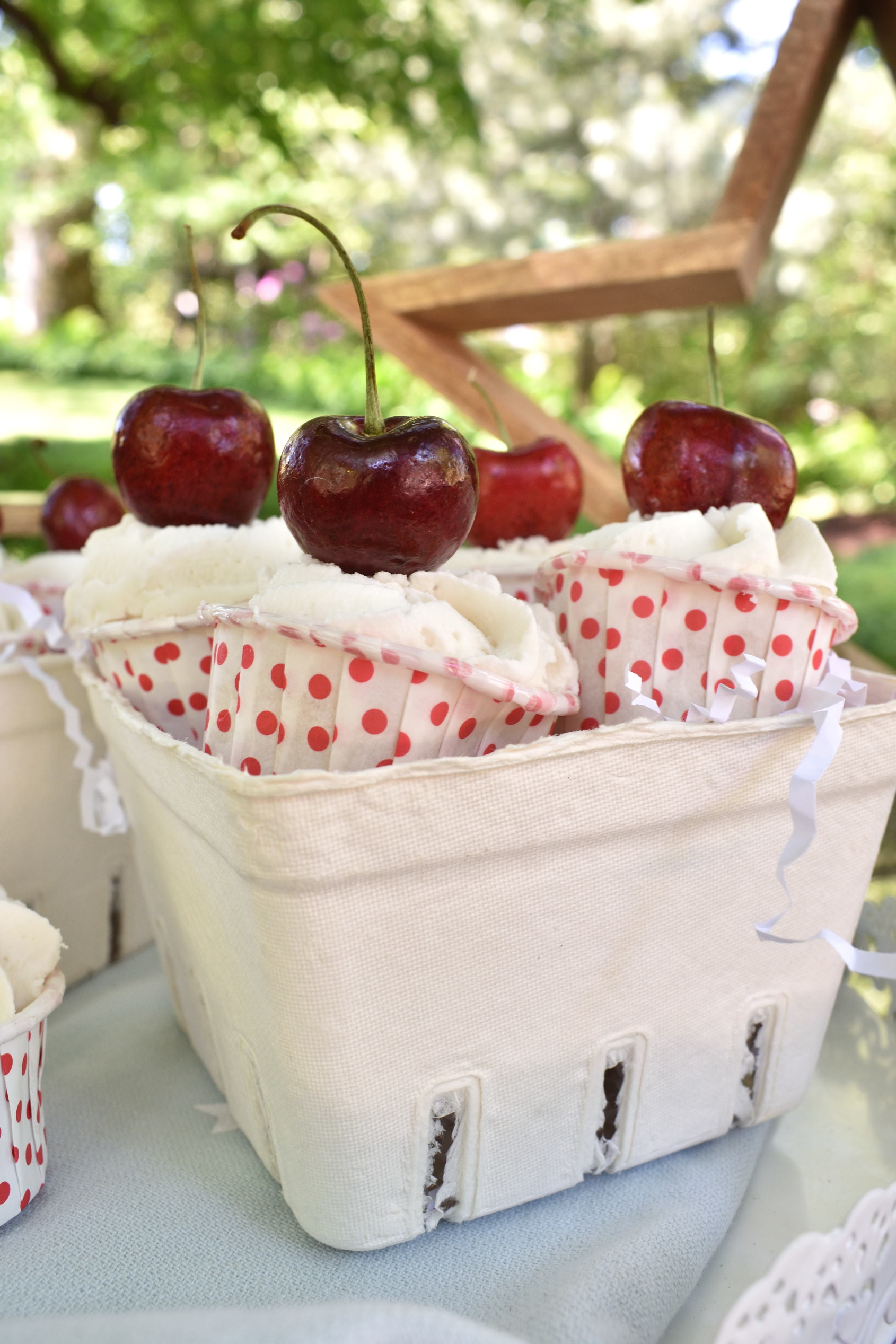 cherry cupcakes