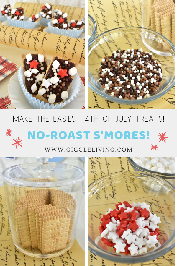 Make no-roast smores for the 4th!