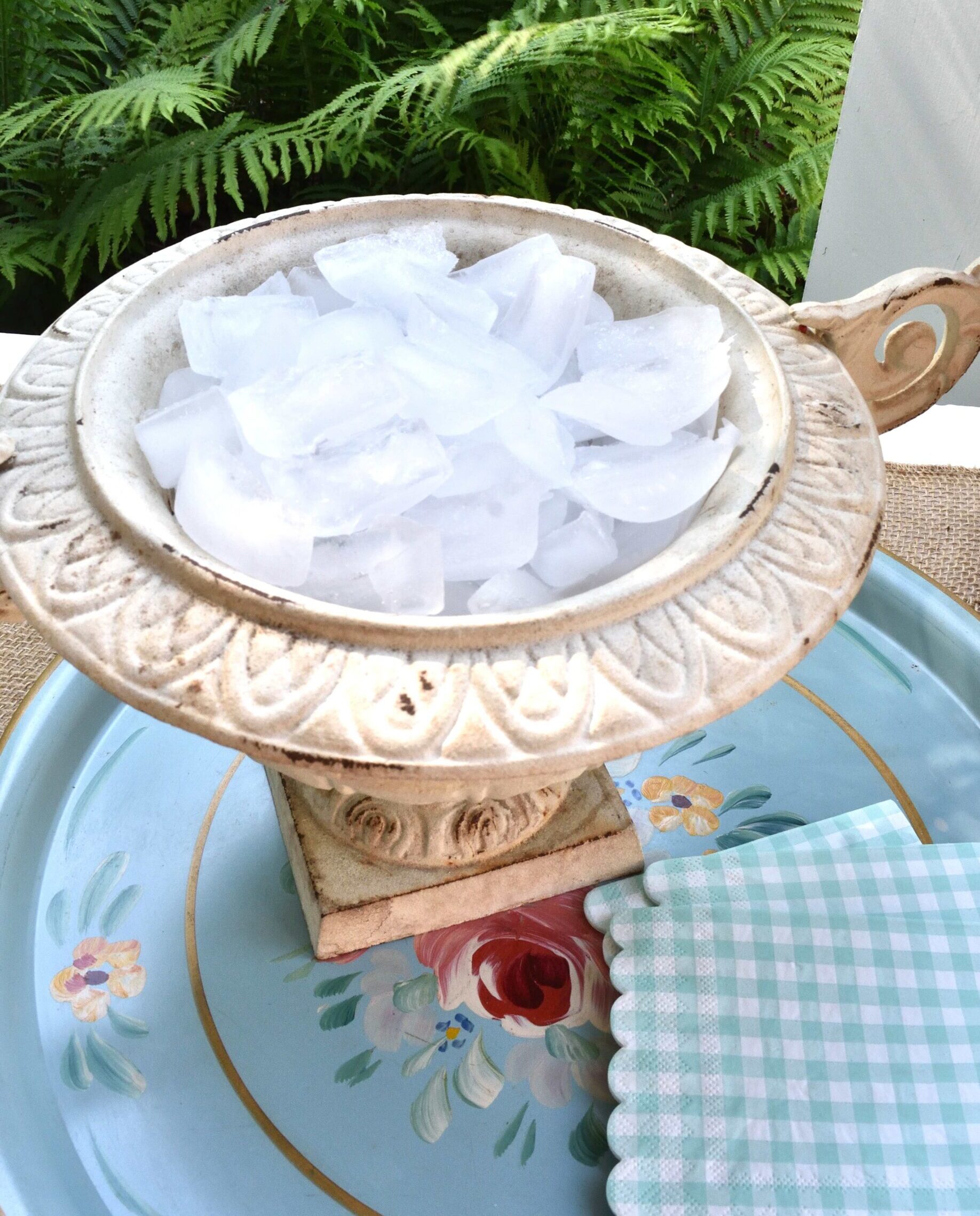 summer ice bucket for treats