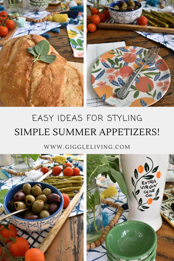 Easy ways to style simple appetizers