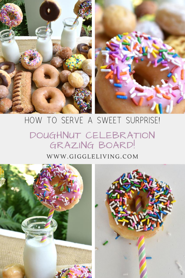How to make a doughnut celebration grazing board