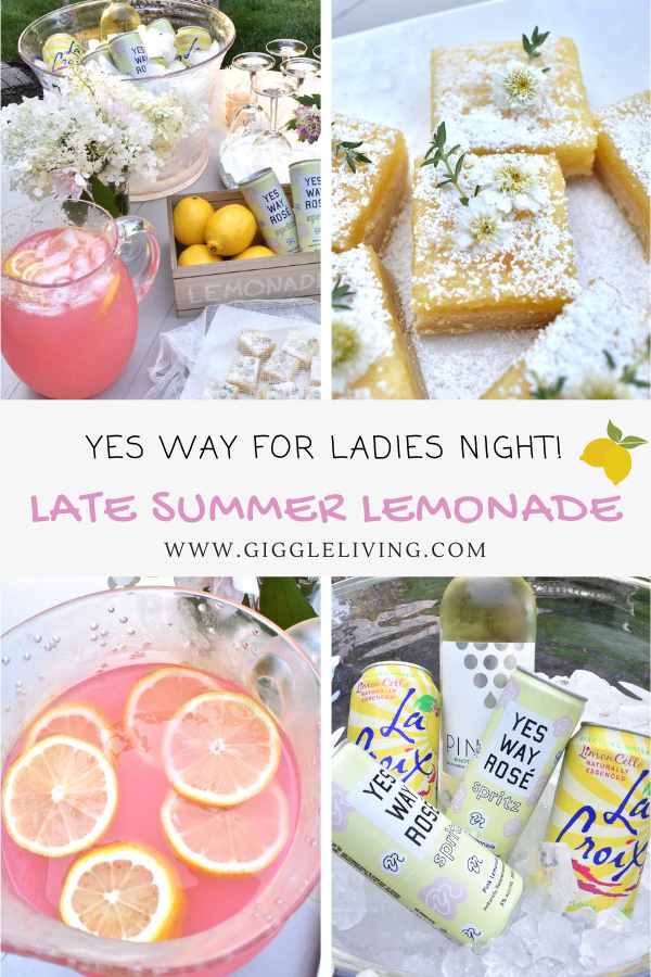 Ladies night lemonade party fun!