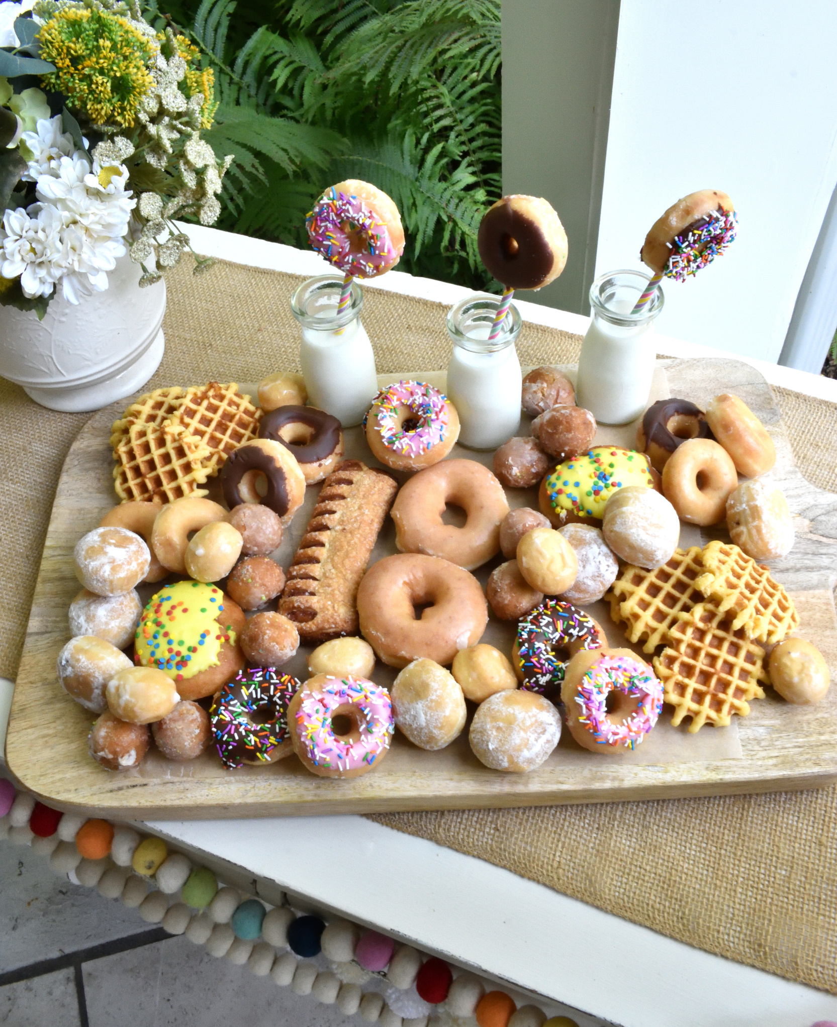 doughnut celebration board