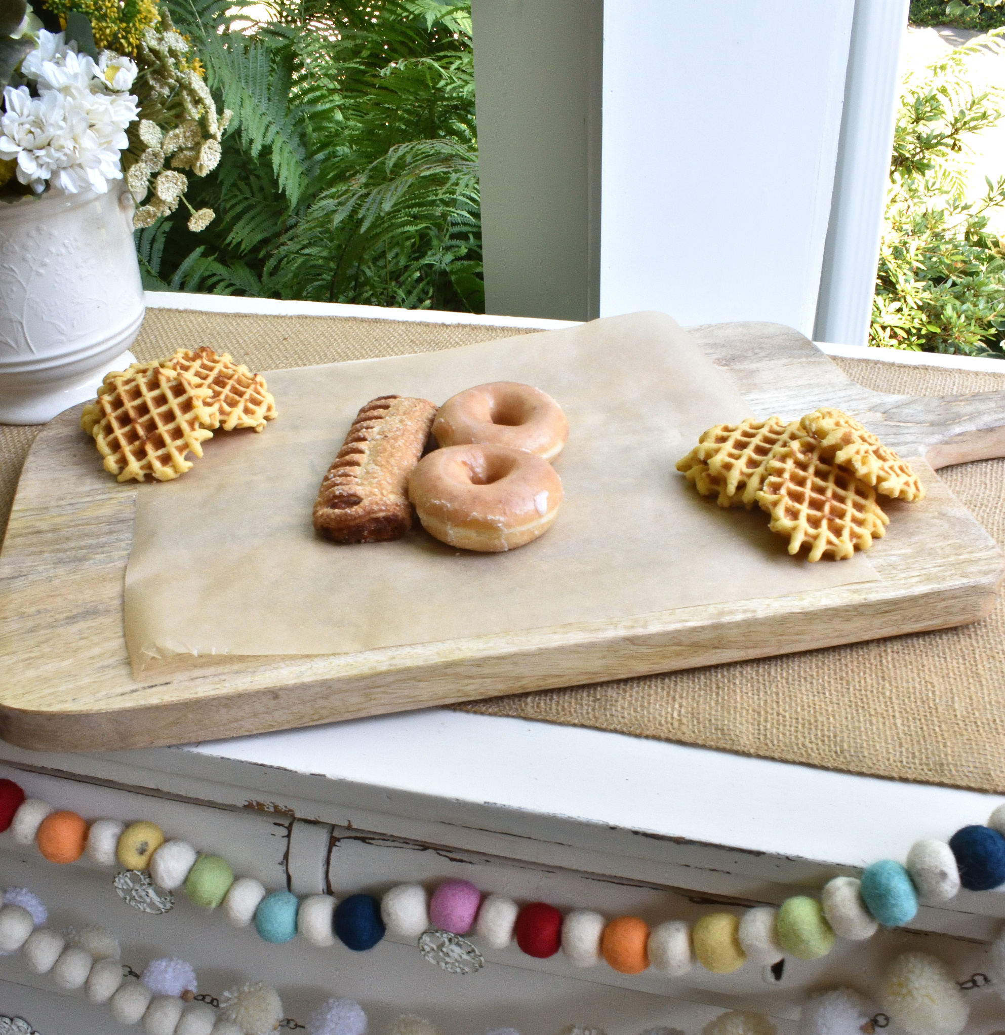 DIY doughnut board