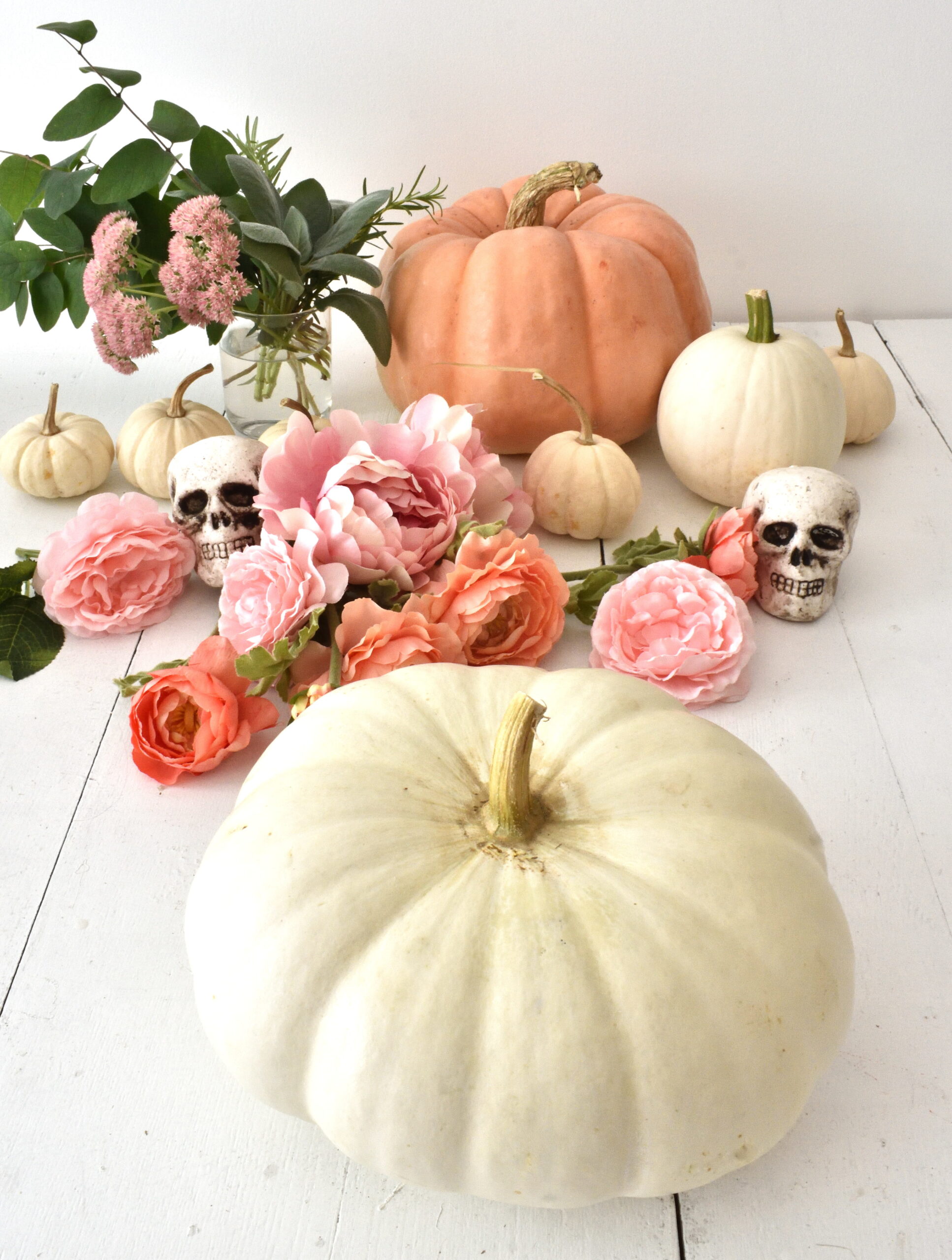 pumpkin centerpiece DIY