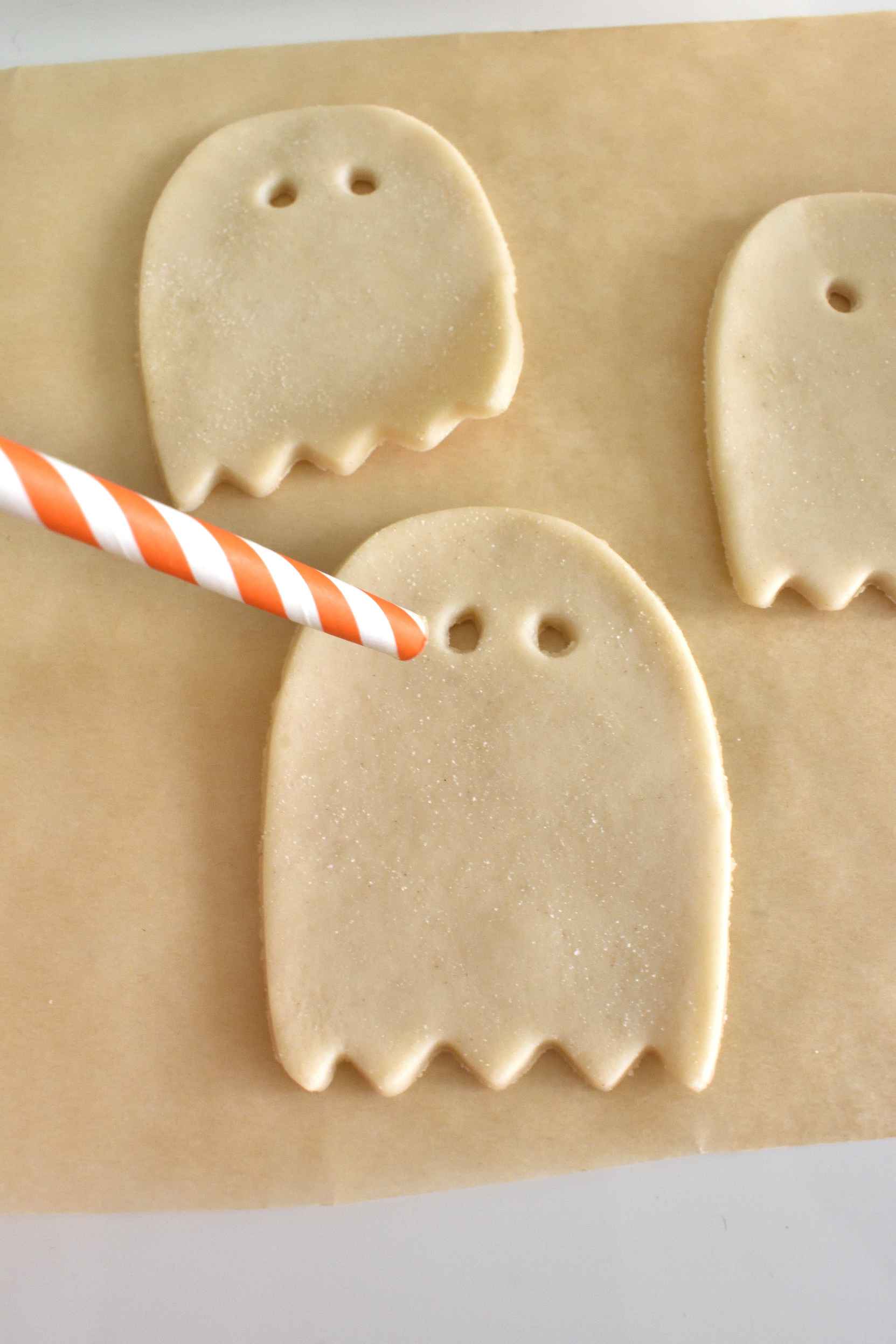 Halloween pot pie crust decoration