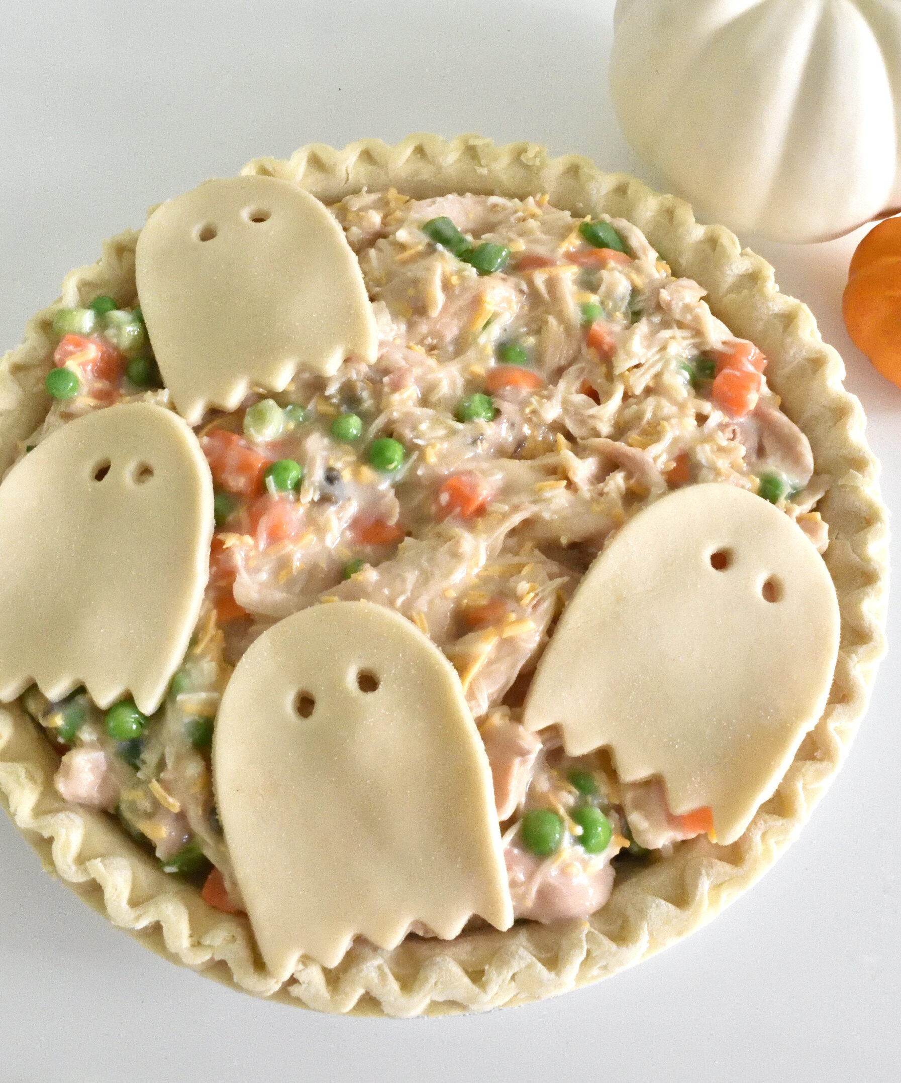 Halloween pot pie