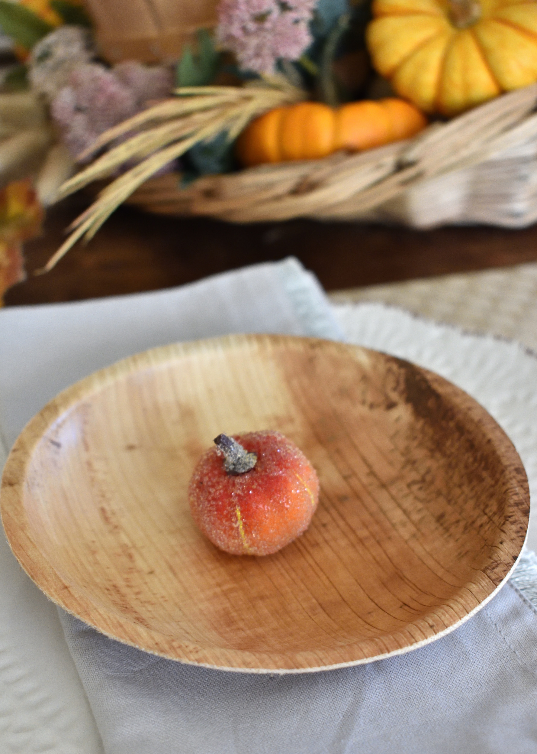 Thanksgiving table details