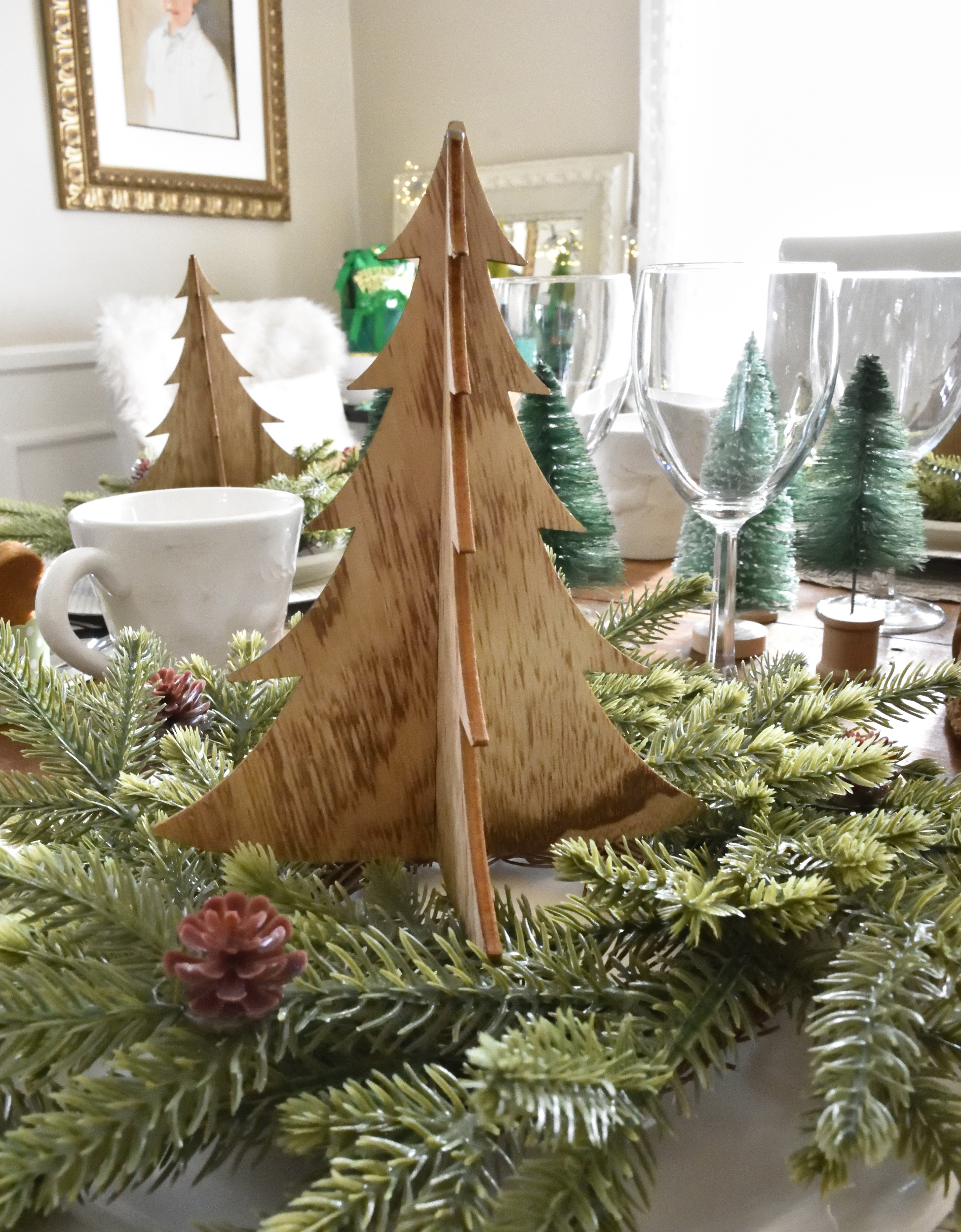 christmas tabletop decor