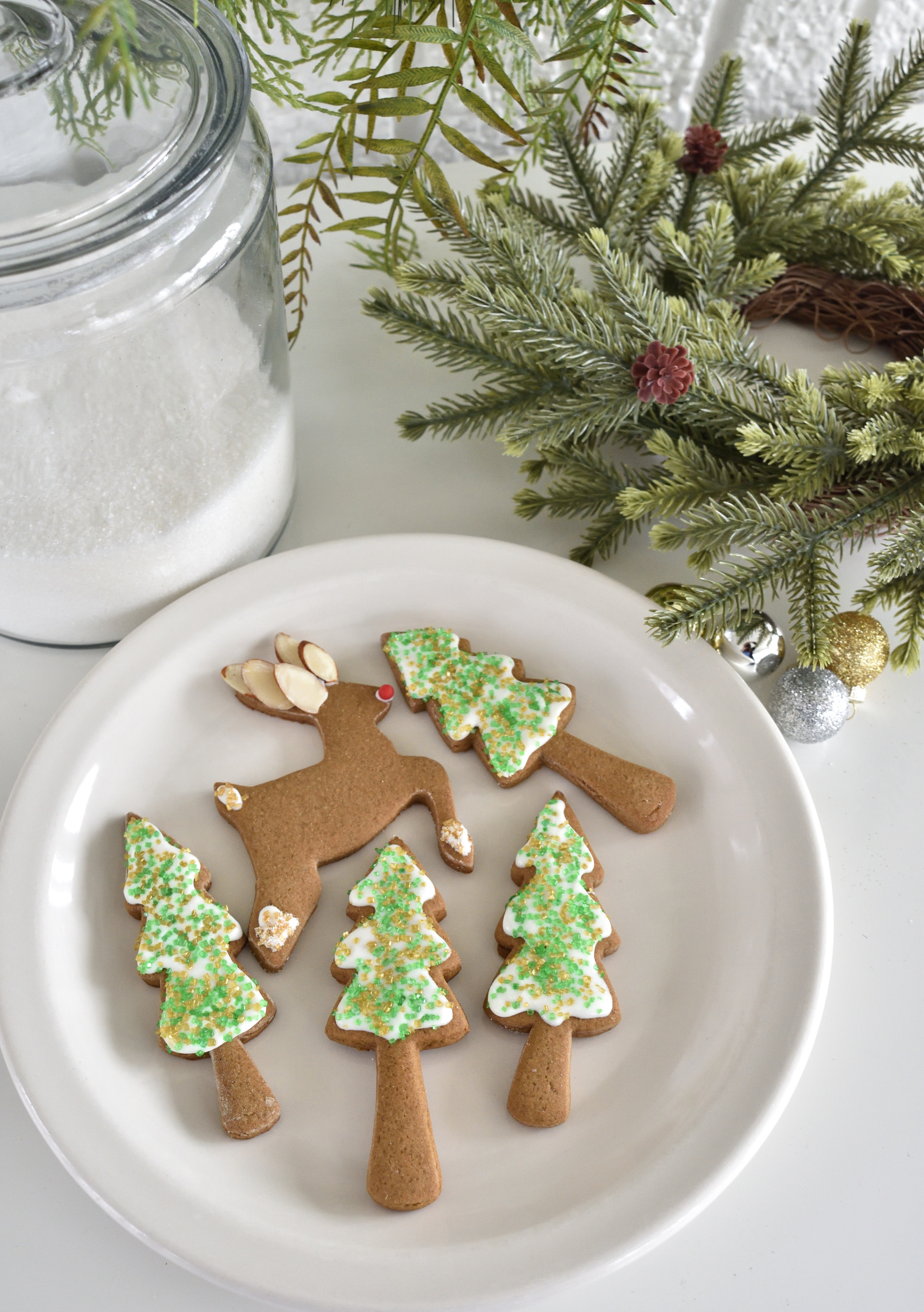 Christmas cutout cookies