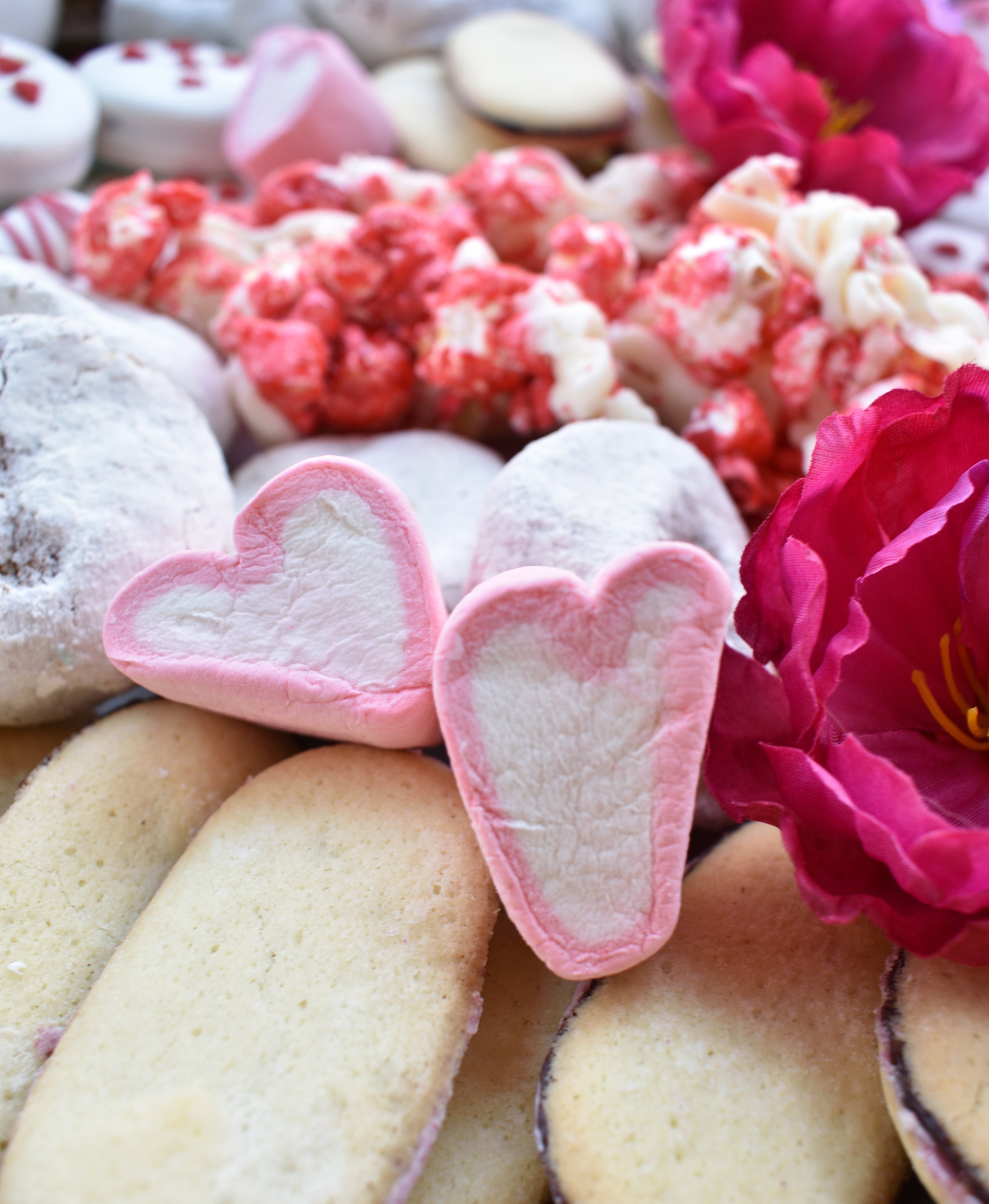 Valentine marshmallows