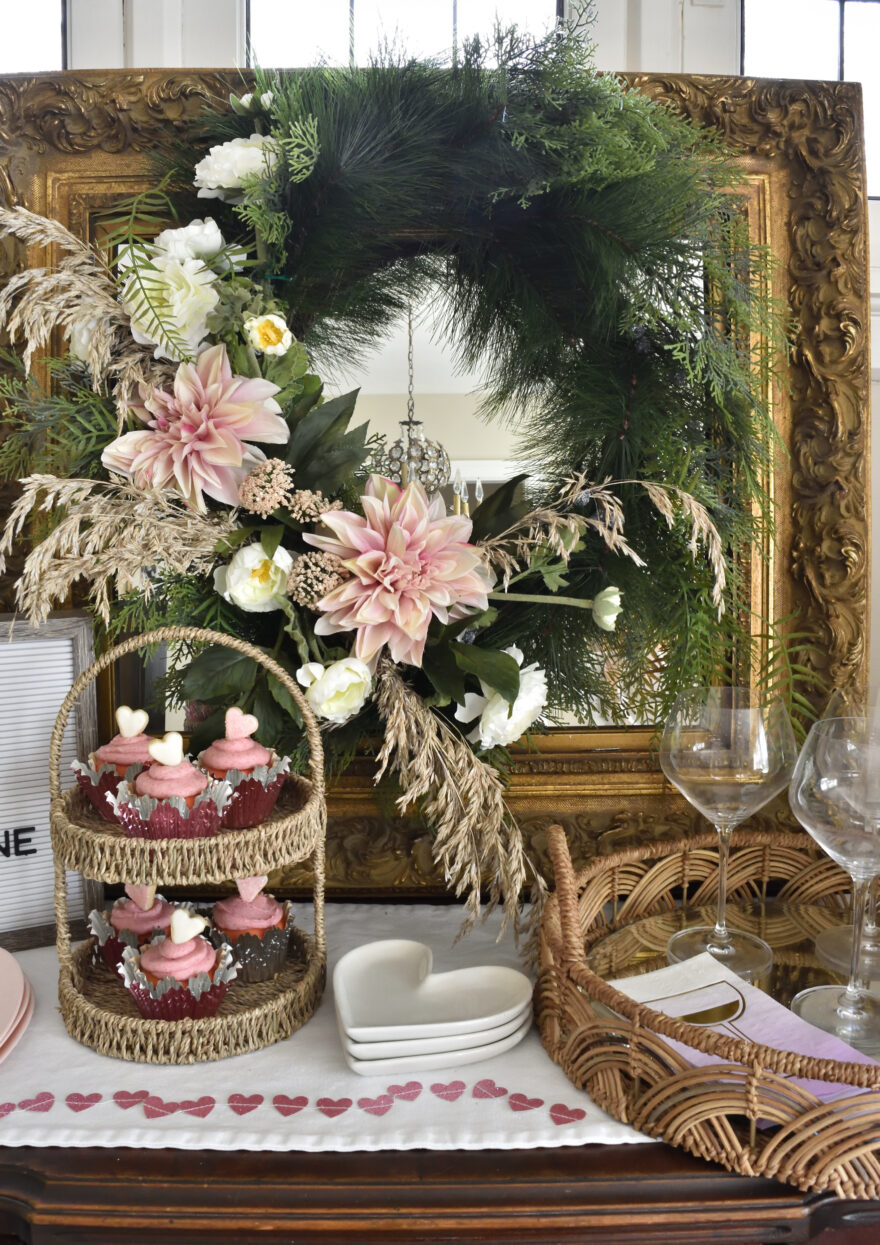 A simple Valentine with a Boho twist. See the easy fun!