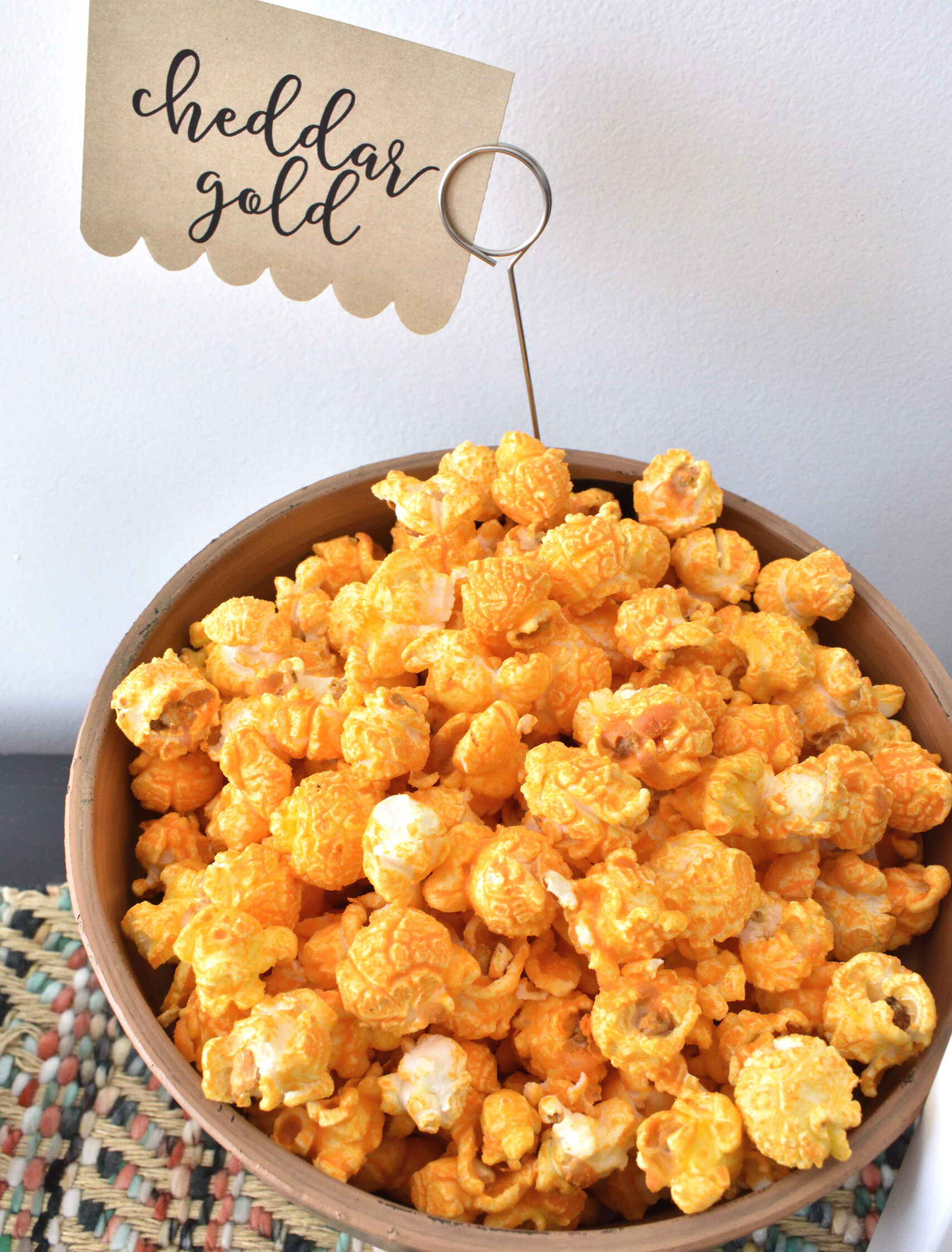 cheddar popcorn