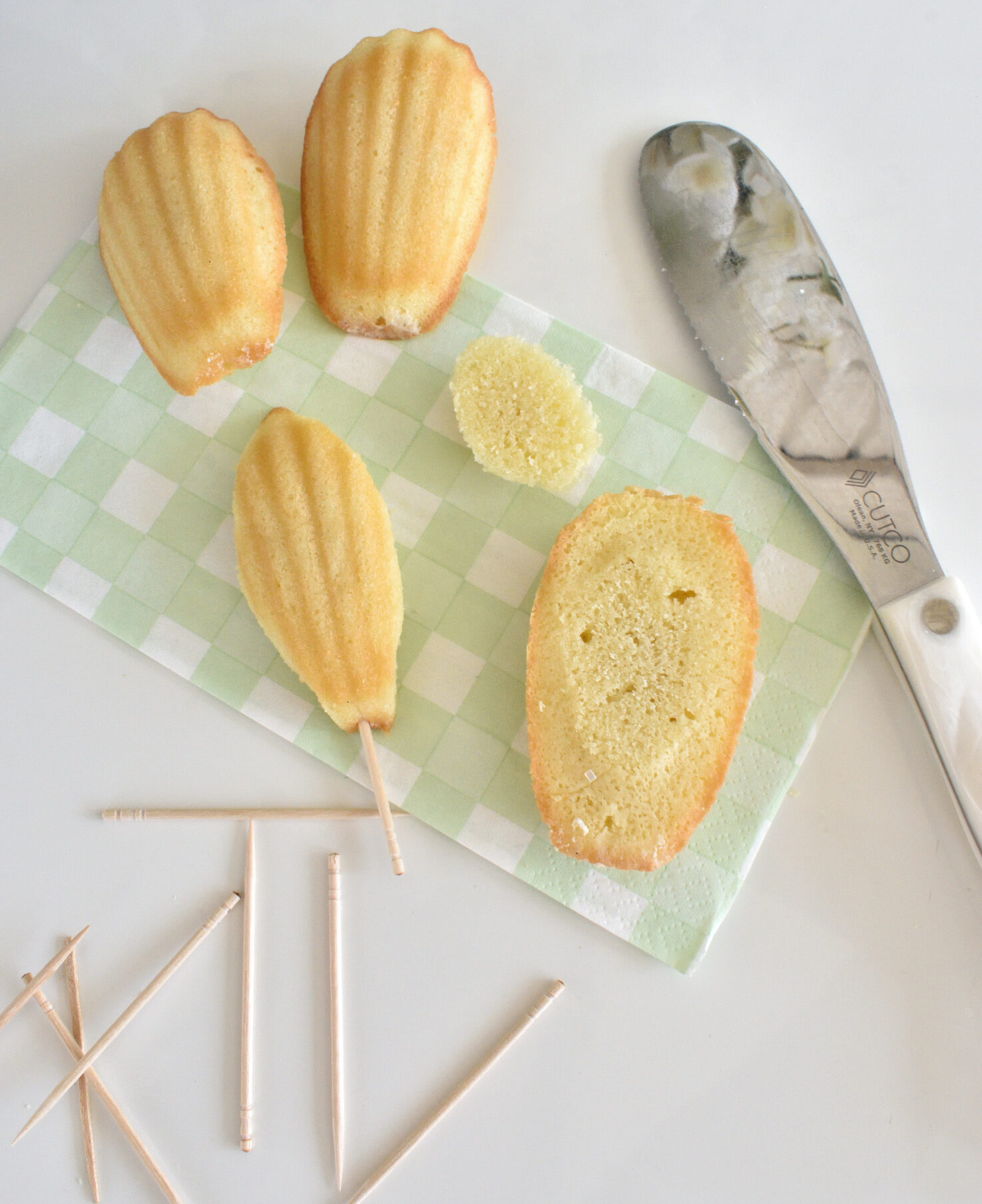 bunny ears cupcake toppers