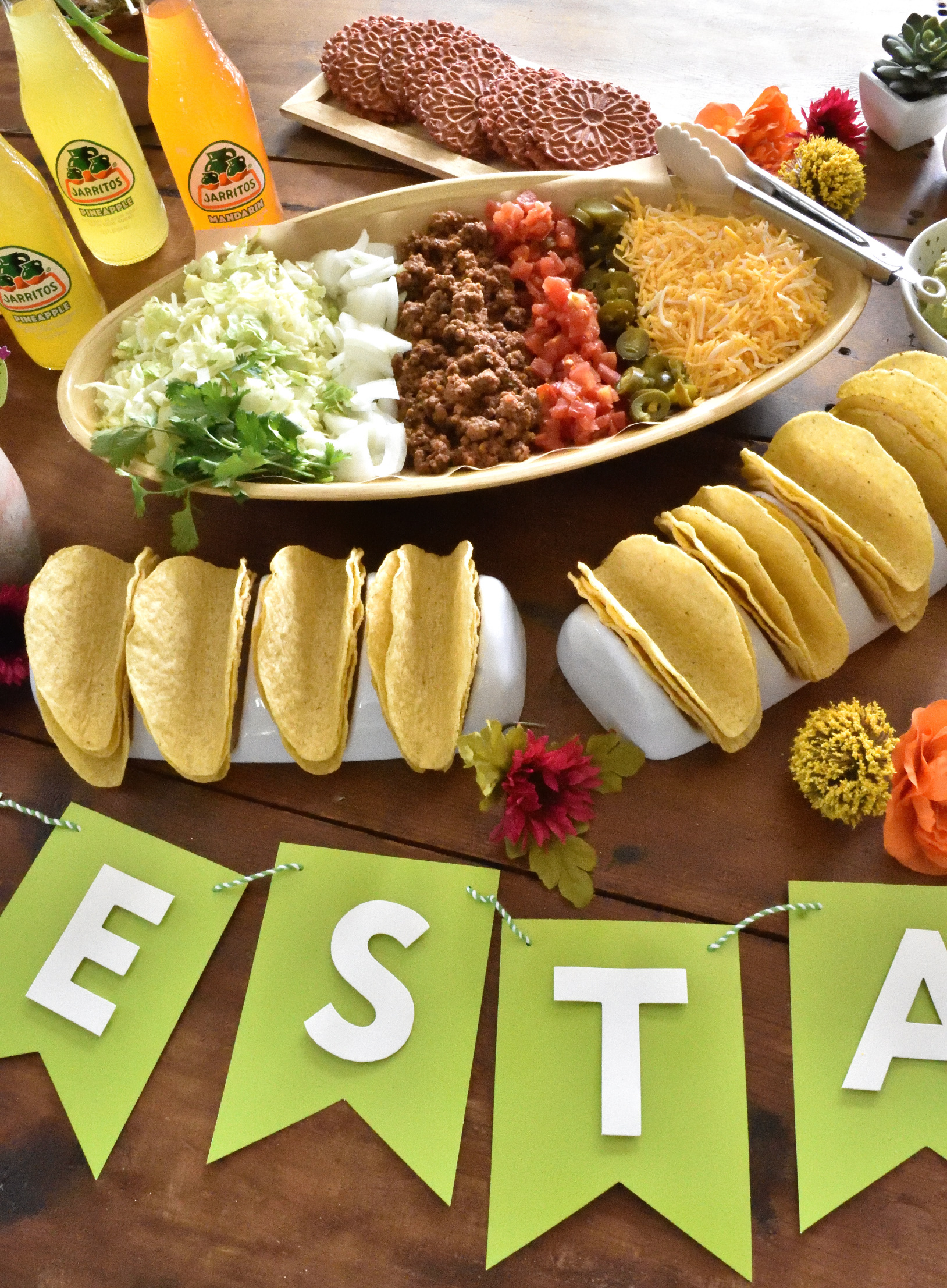 easy taco table ideas