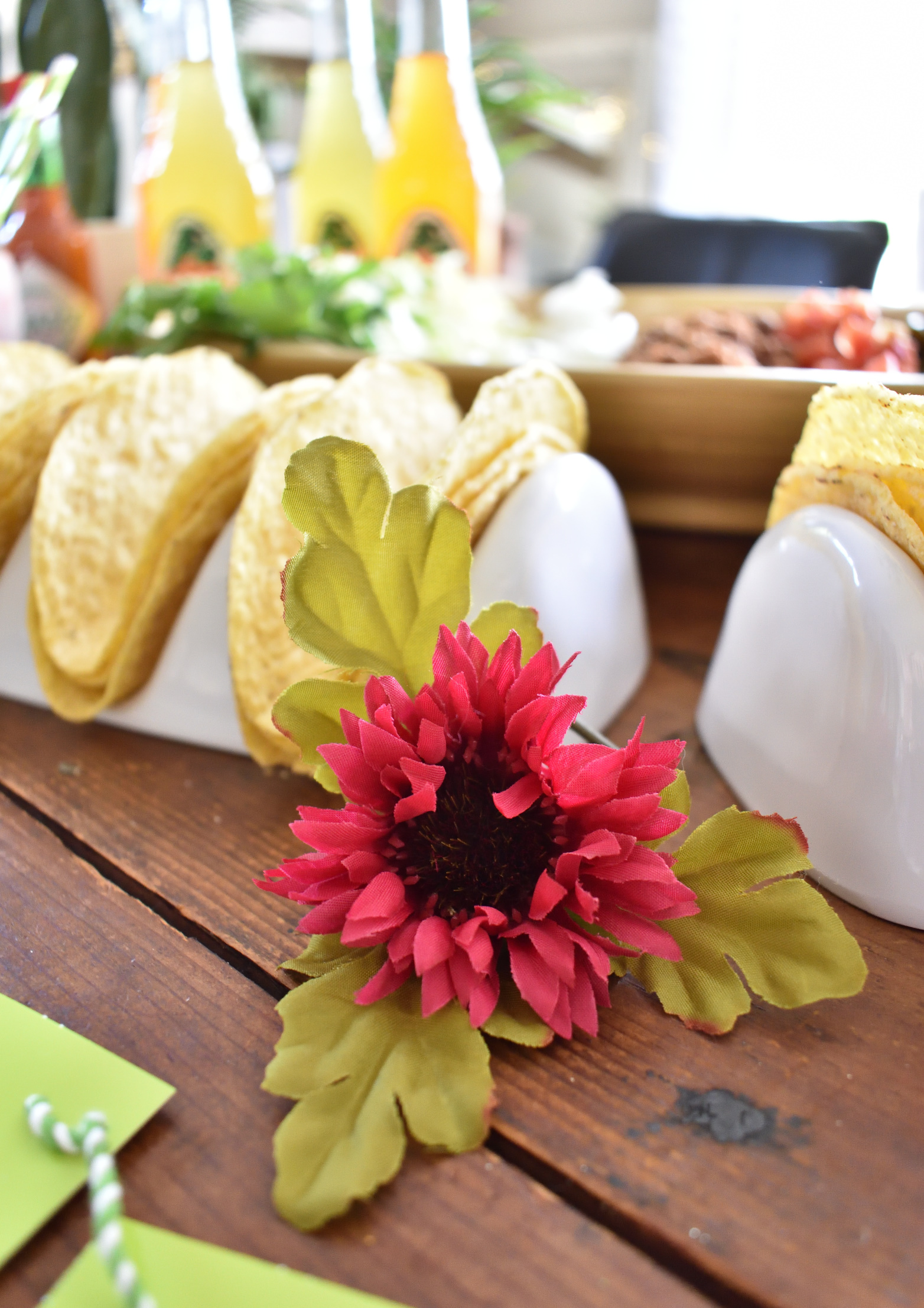 easy taco table ideas and details