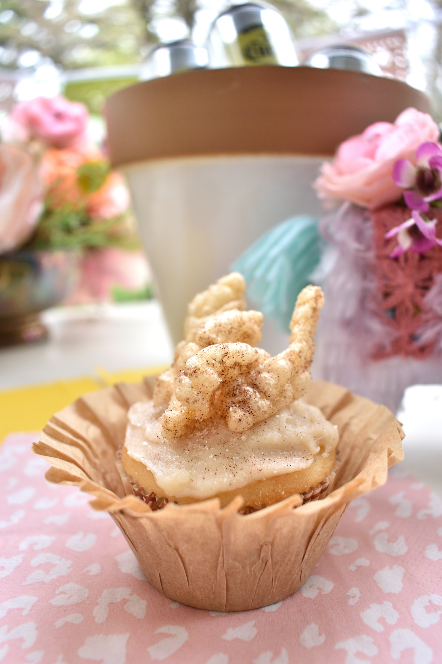 churro cupcake