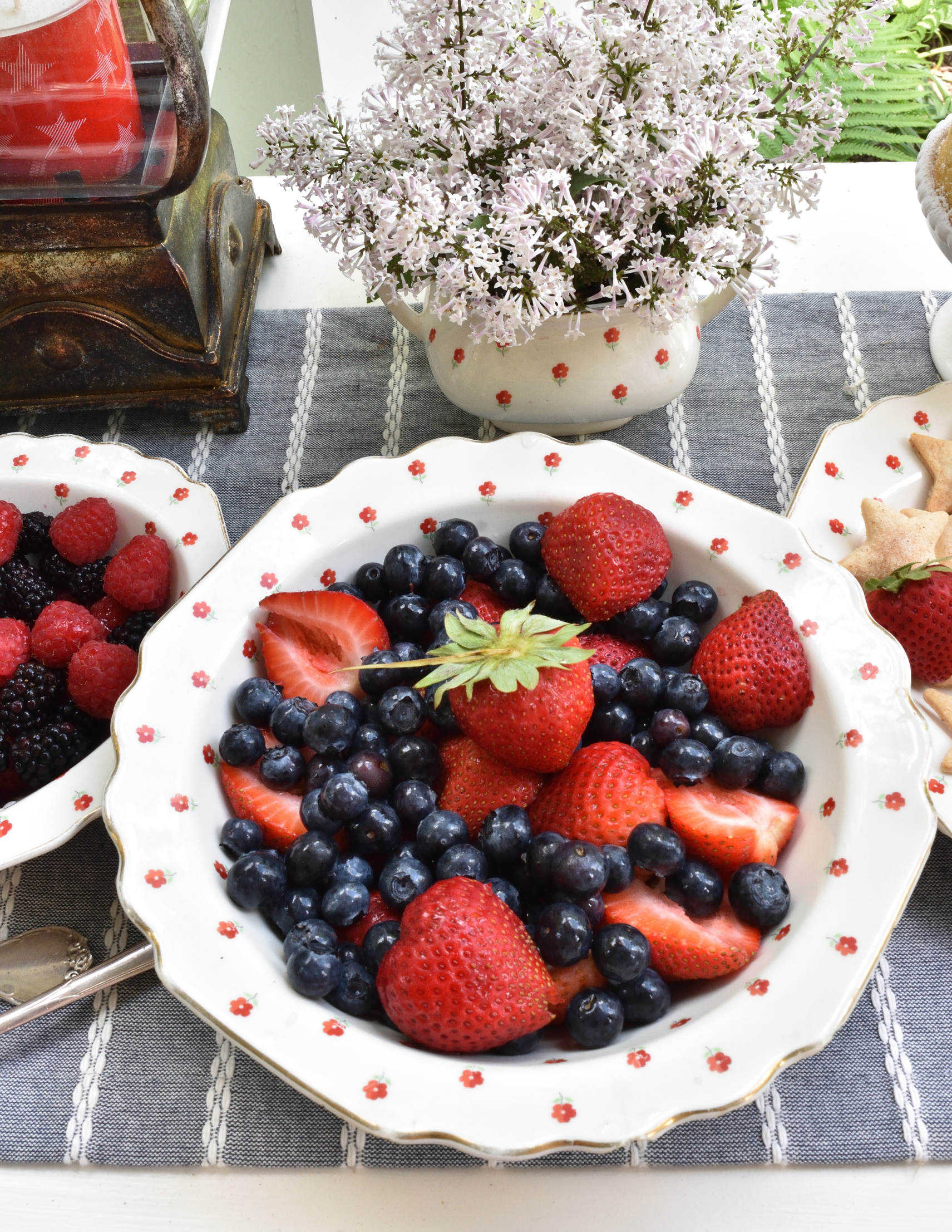 a red white and blue berry bar