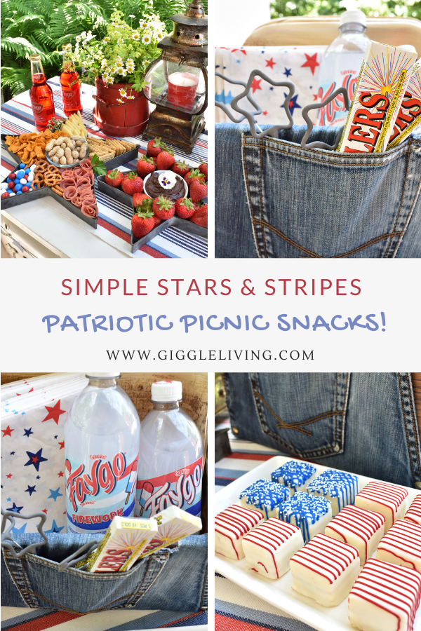 Patriotic picnic snack ideas!