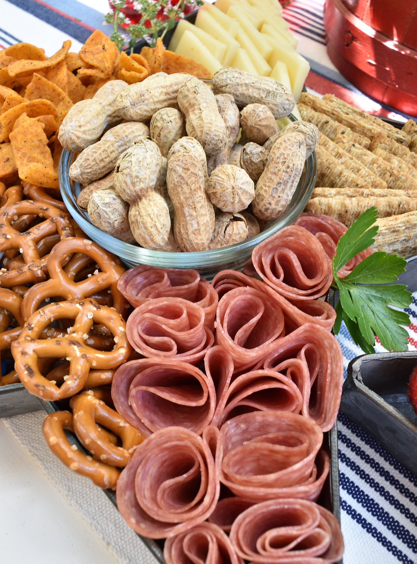 patriotic party platter