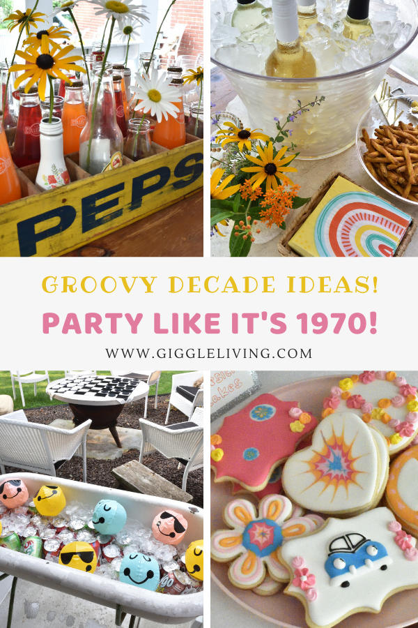 a groovy decade party