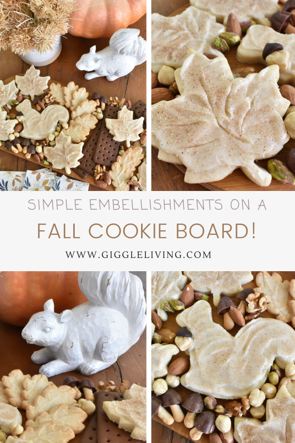 easy fall cookie boards