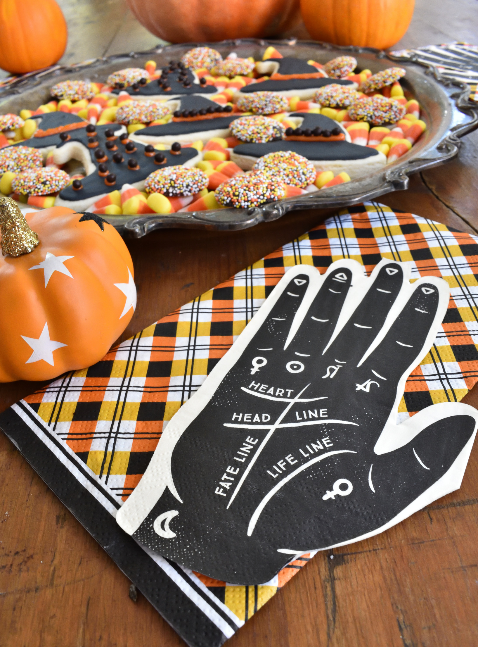 easy fall cookie boards