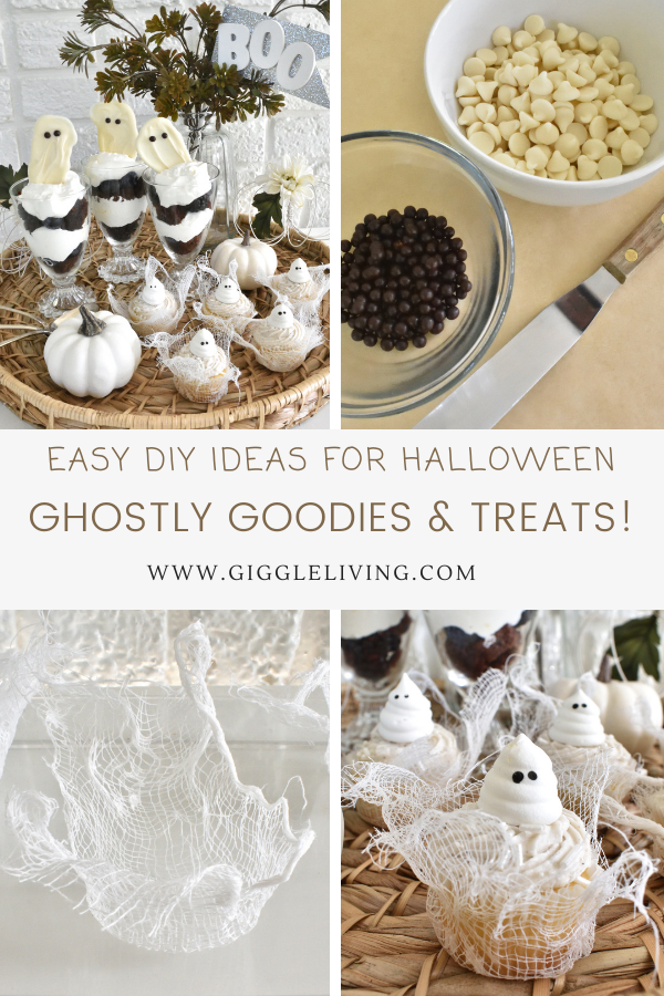 ghost themed treats