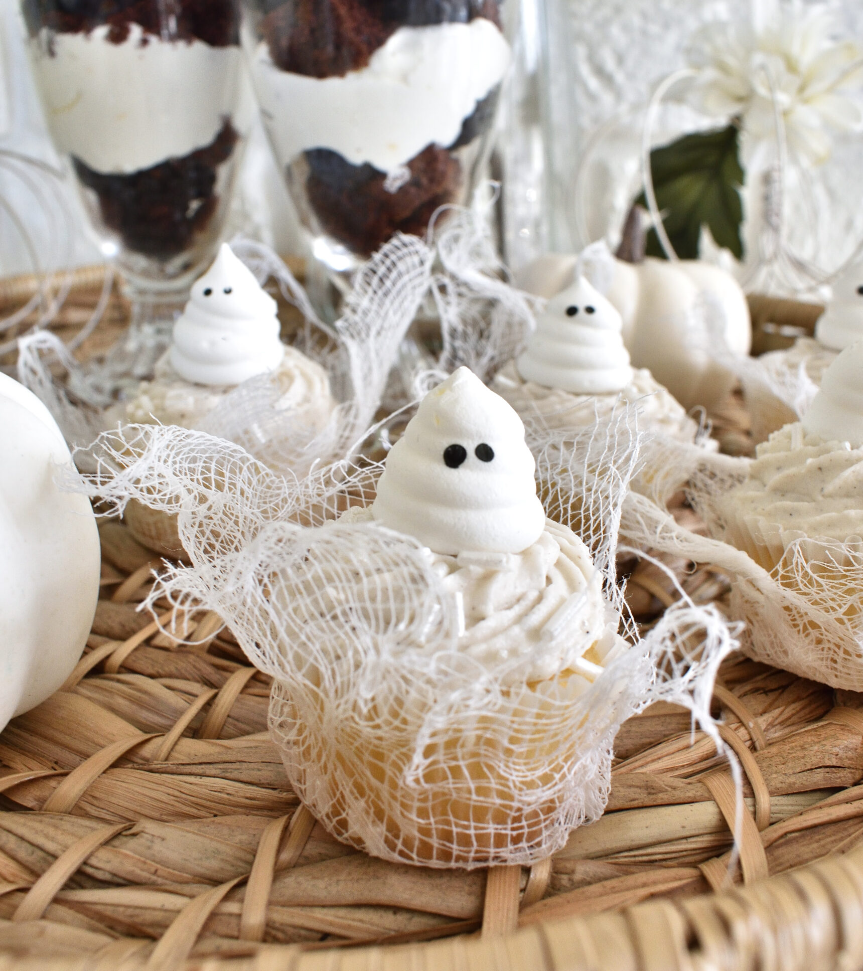 ghost themed treats