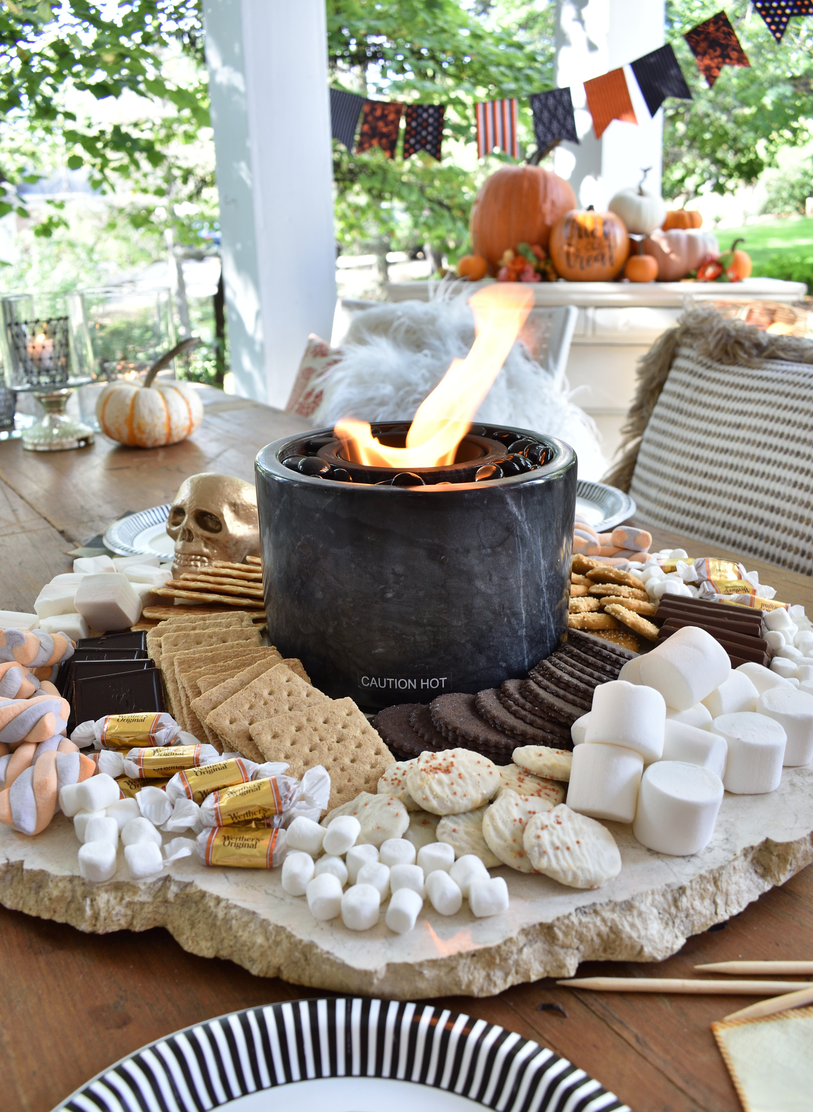 table-top s'mores
