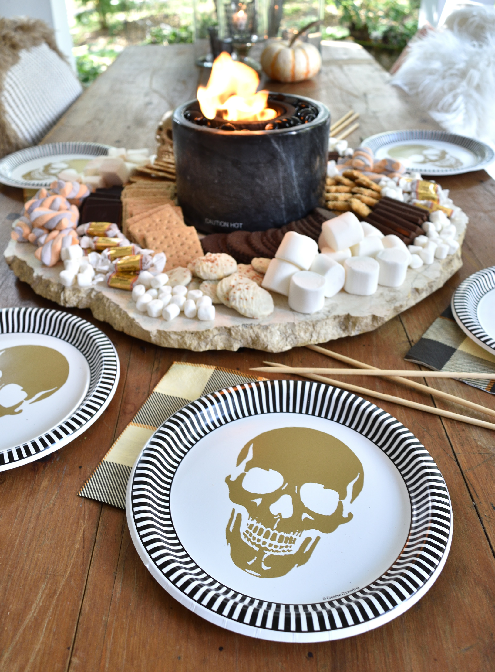 table-top s'mores