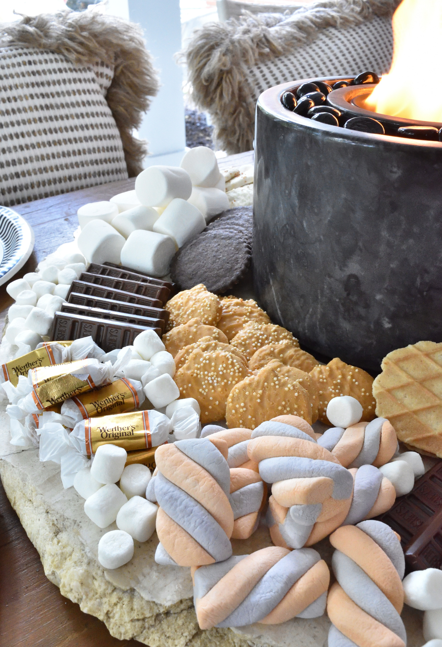 table-top s'mores